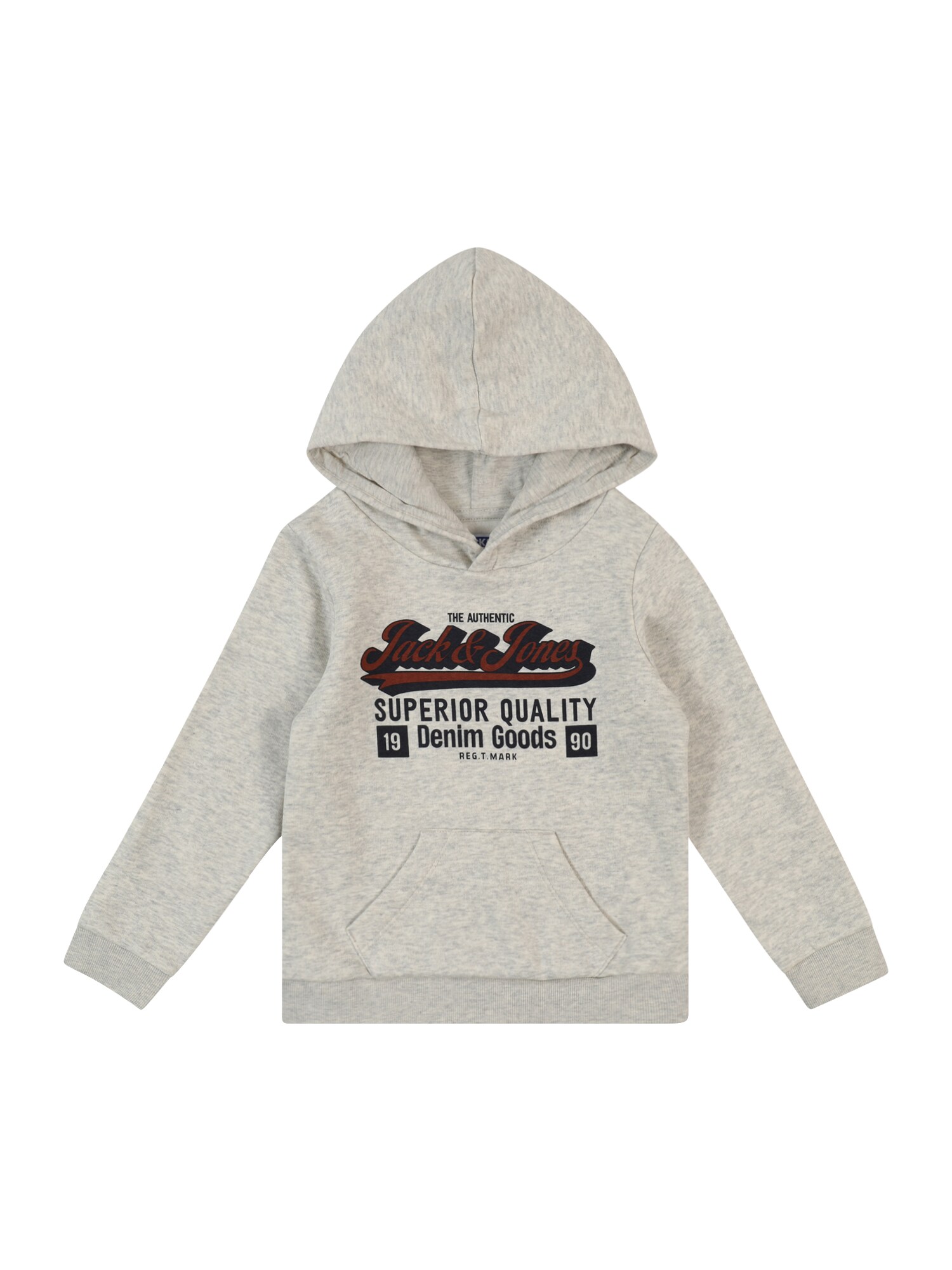 JACK & JONES MINI Tréning póló  sötétkék / kárminvörös / fehér melír akciós termékkép 1