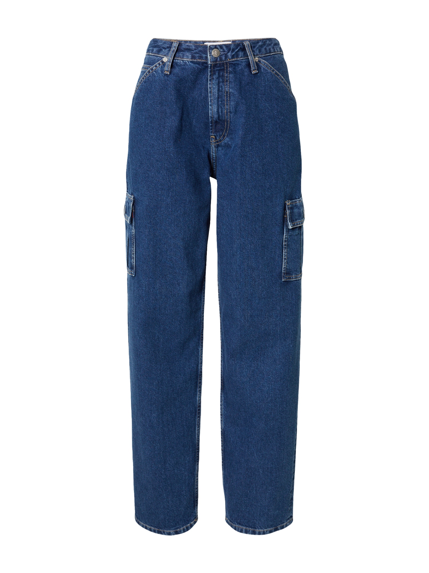 Calvin Klein Jeans Darbinio stiliaus džinsai tamsiai mėlyna