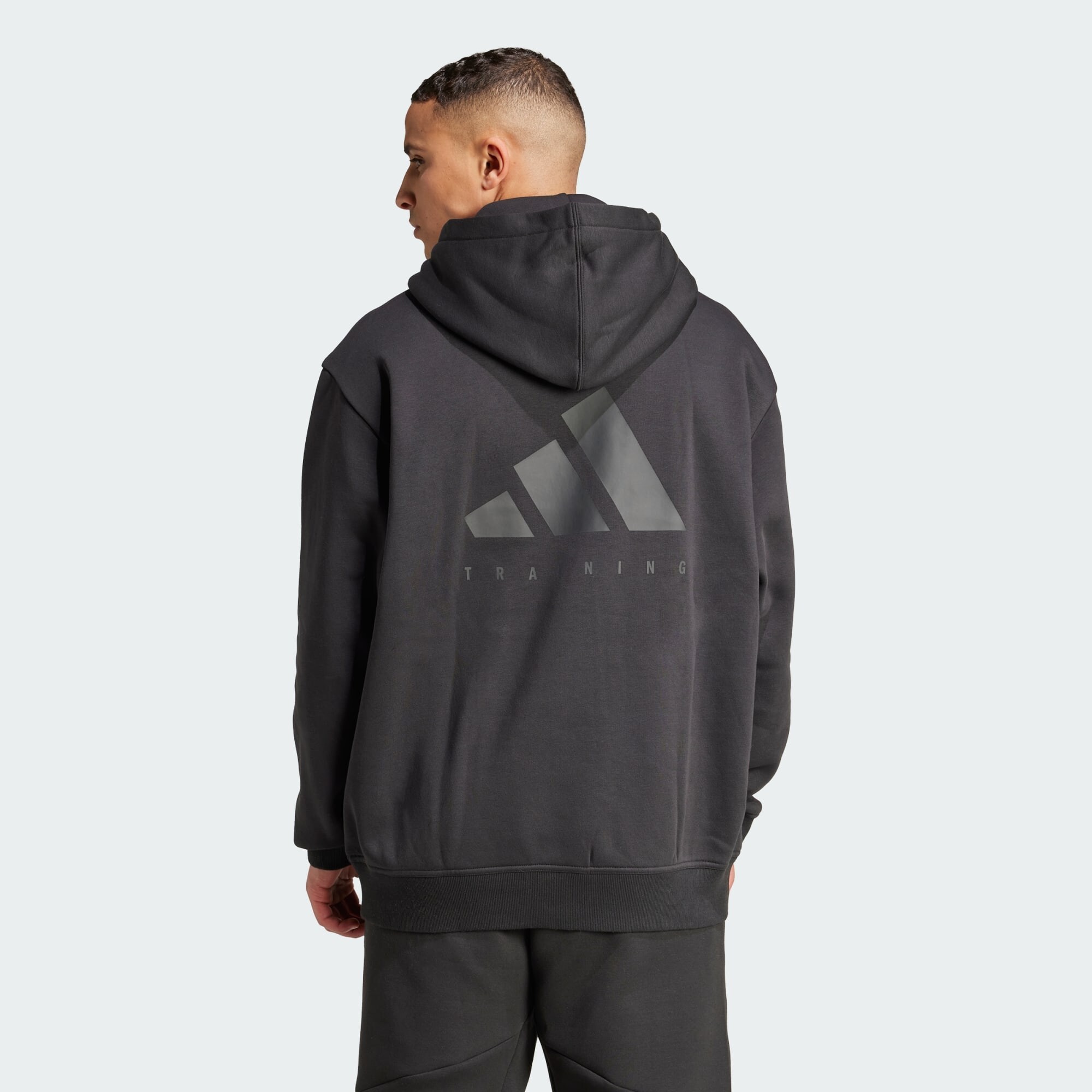 ADIDAS PERFORMANCE Športová mikina 'PrimeLift' antracitová / čierna (obrázok 3)