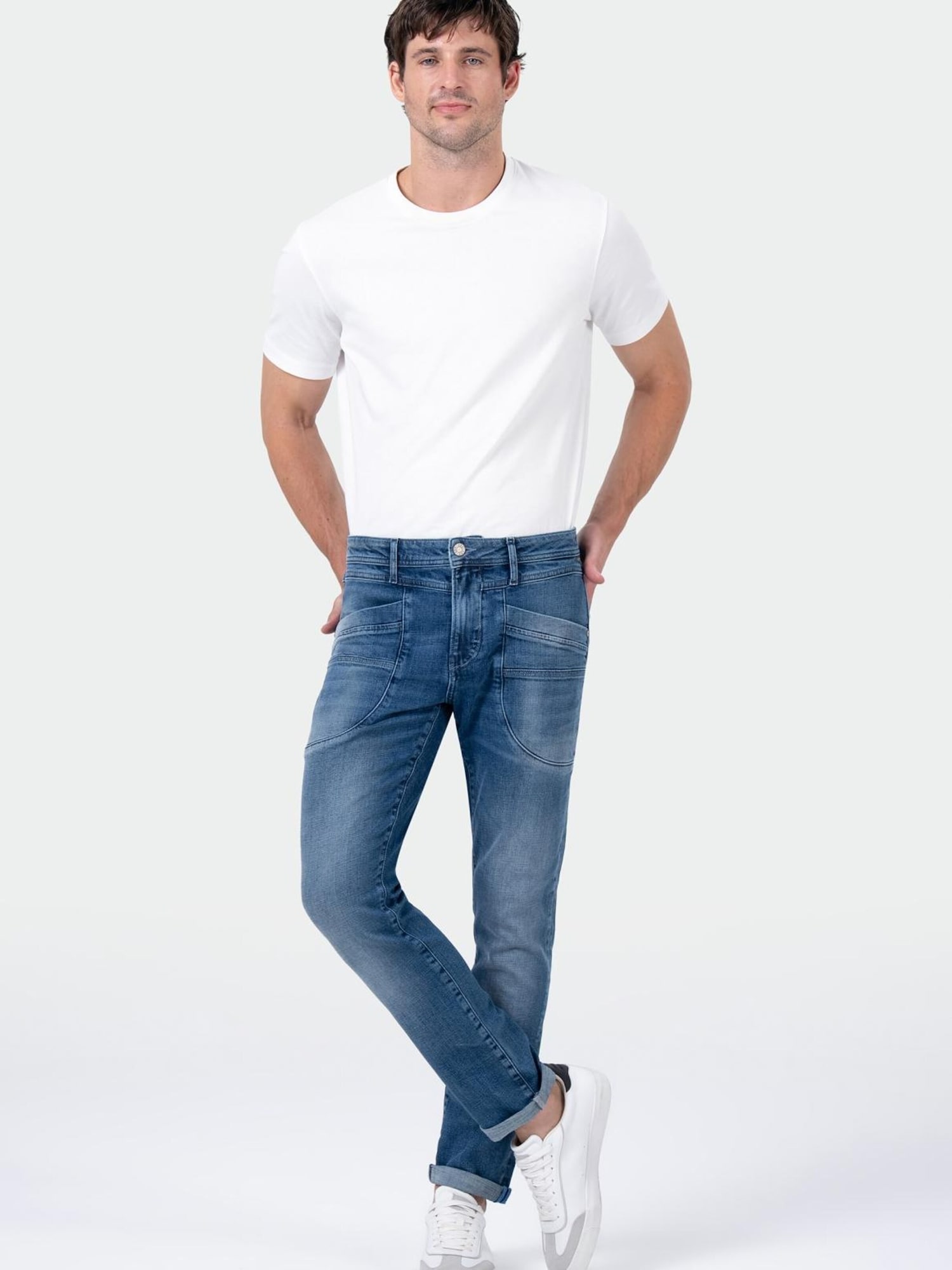 M.O.D MIRACLE OF DENIM Traperice plava