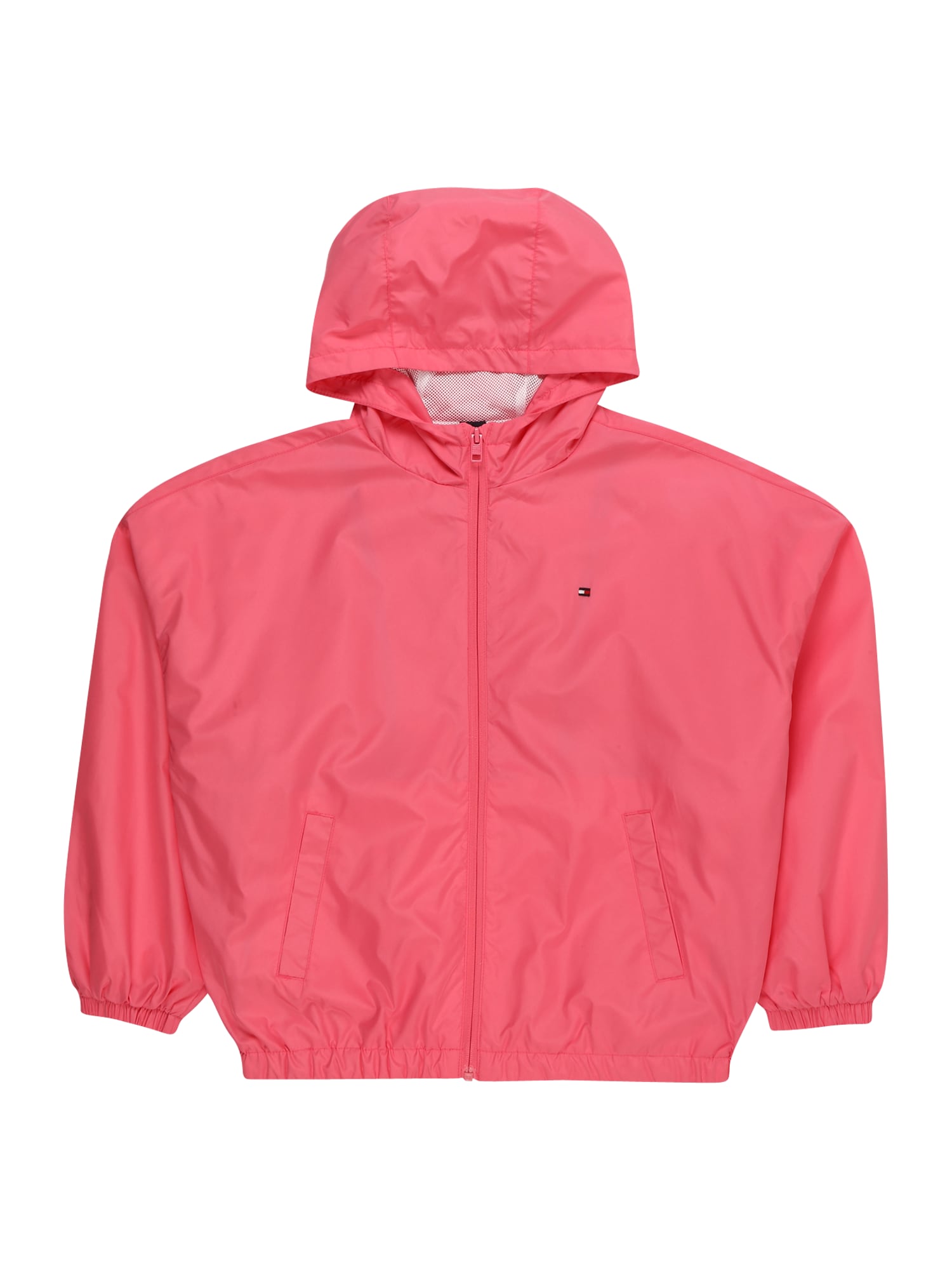 TOMMY HILFIGER Prijelazna jakna 'Essential'  roza / bijela