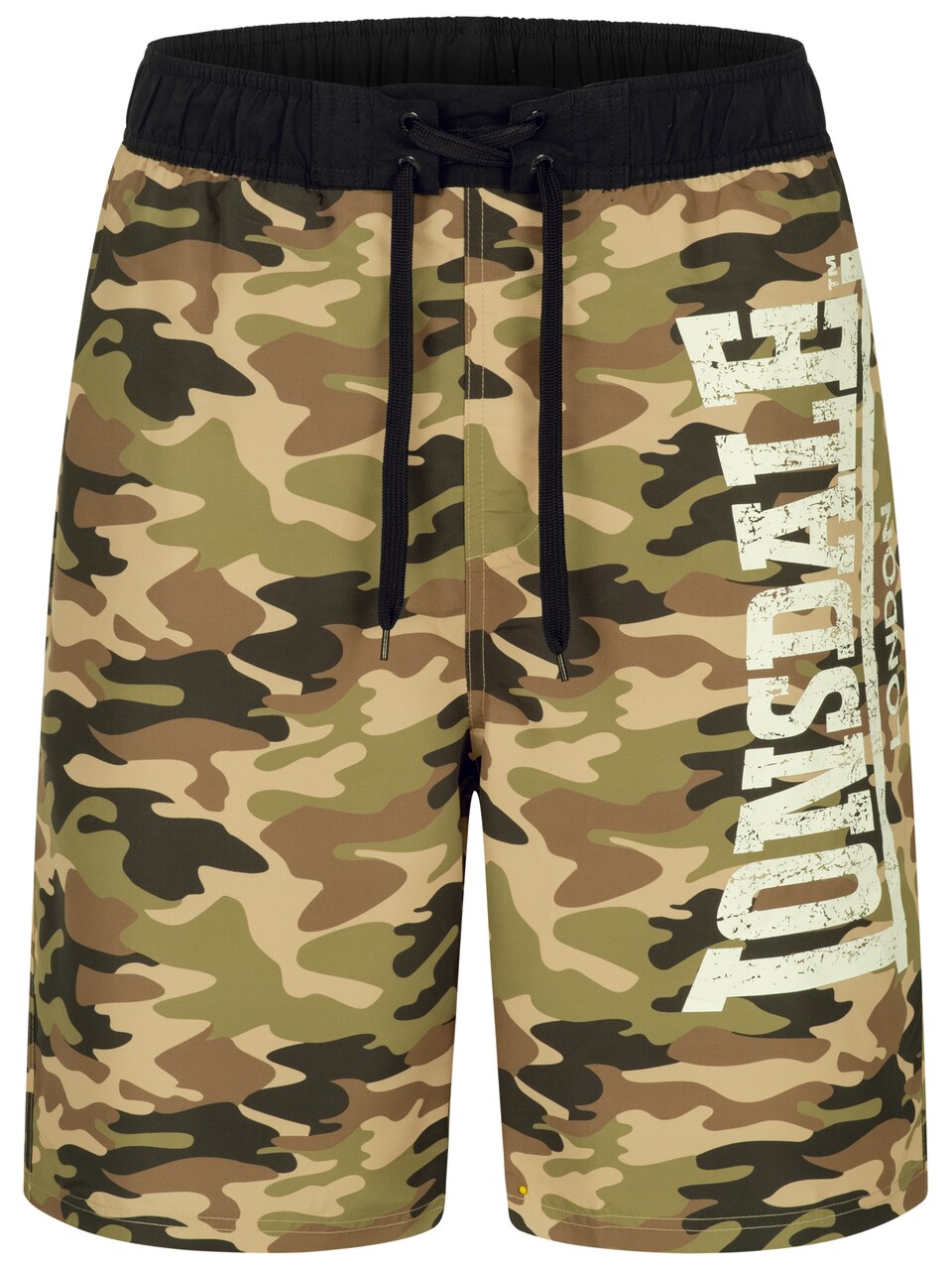 Boardshorts beige / ljusbrun / grön / svart