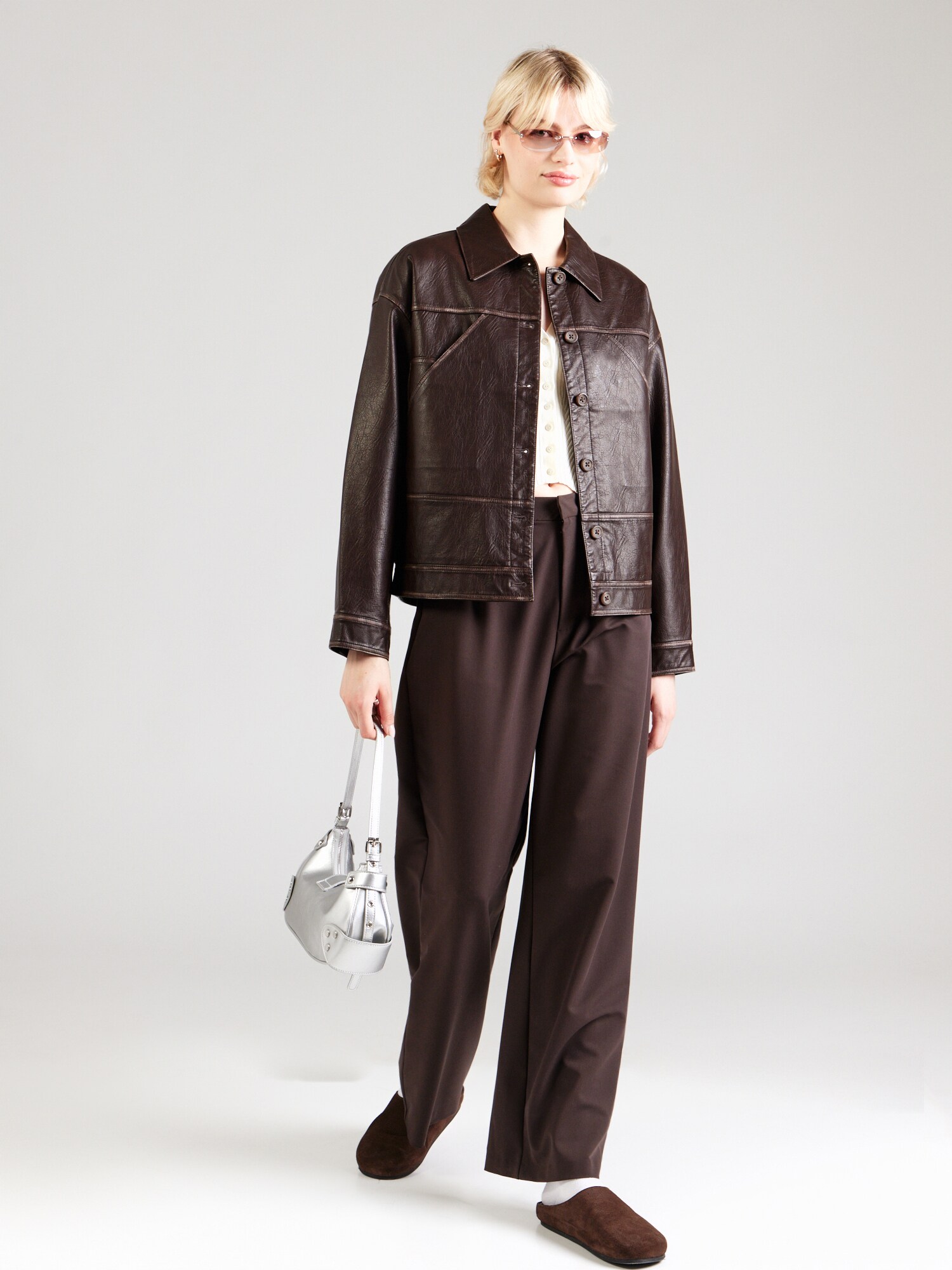 GUESS Chaqueta de entretiempo 'DENISE TOKYO' marrón – imagen 3