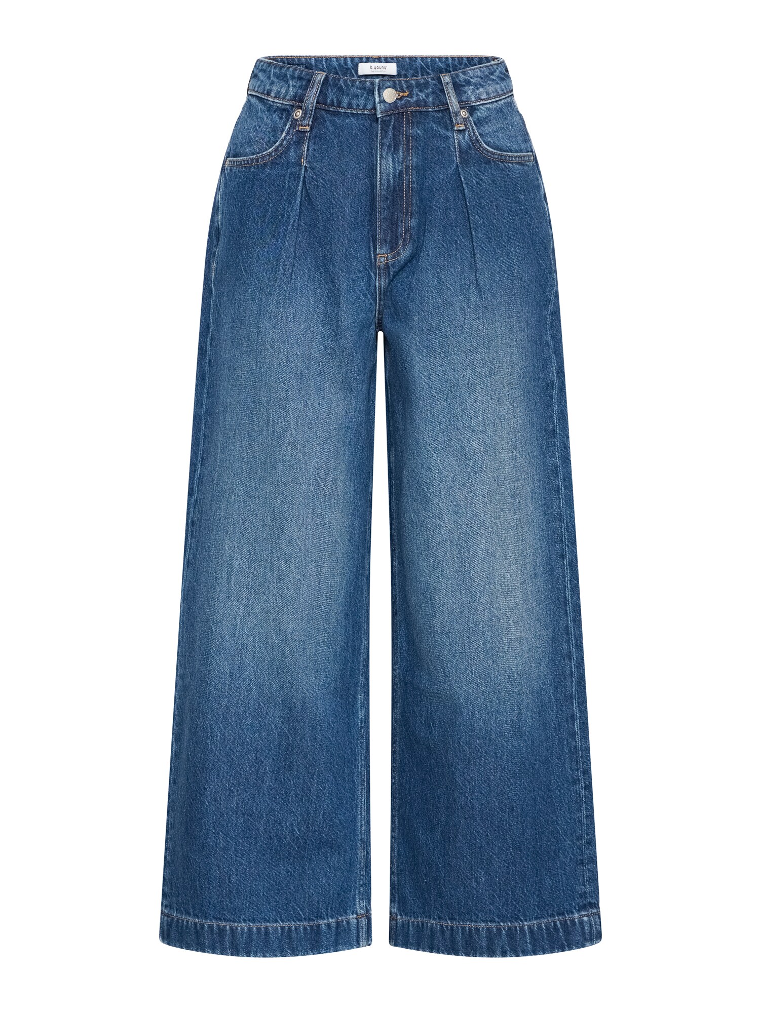 b.young Pantaloni cu cute BYKANOA  albastru denim
