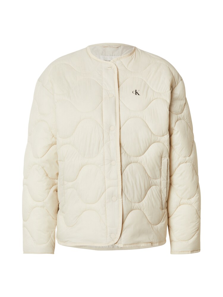 Calvin Klein Jeans Jacke Damen Größe S naturweiß