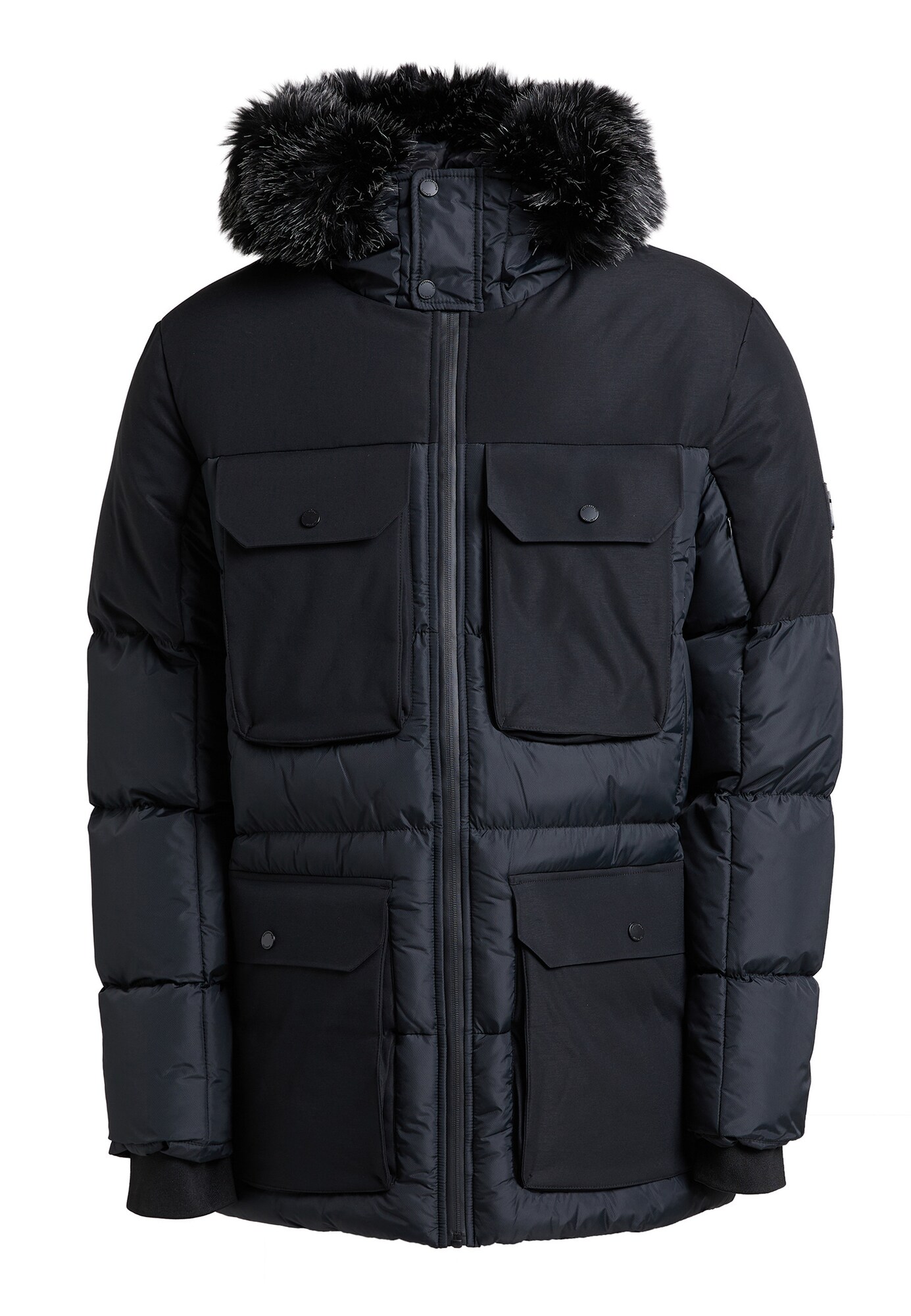 Alessandro Zavetti Parka invernale 'Marchetti'  nero