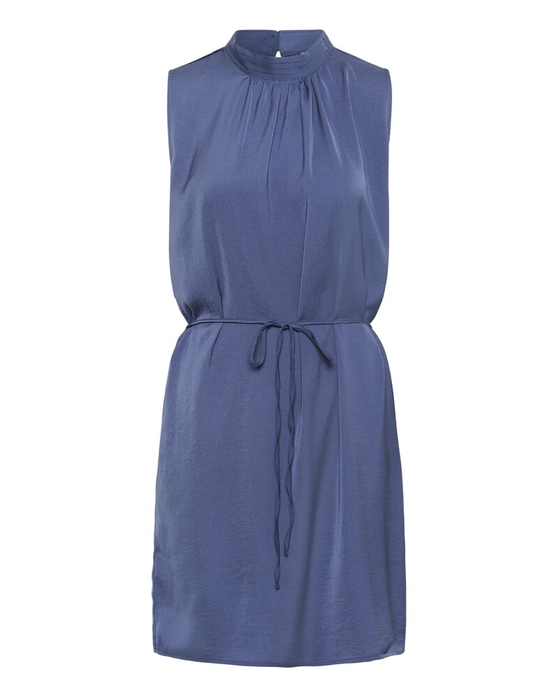 SAINT TROPEZ Kleid Damen Größe 42 blau Winterkleid
