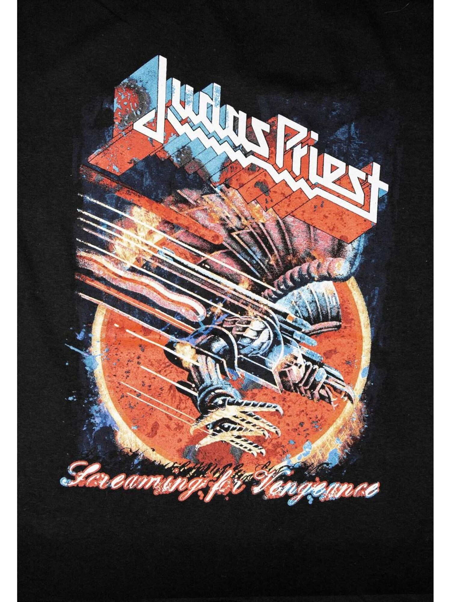 Judas Priest Camiseta 'Judas Priest Screaming for Vengeance T-Shirt' negro – imagen 3