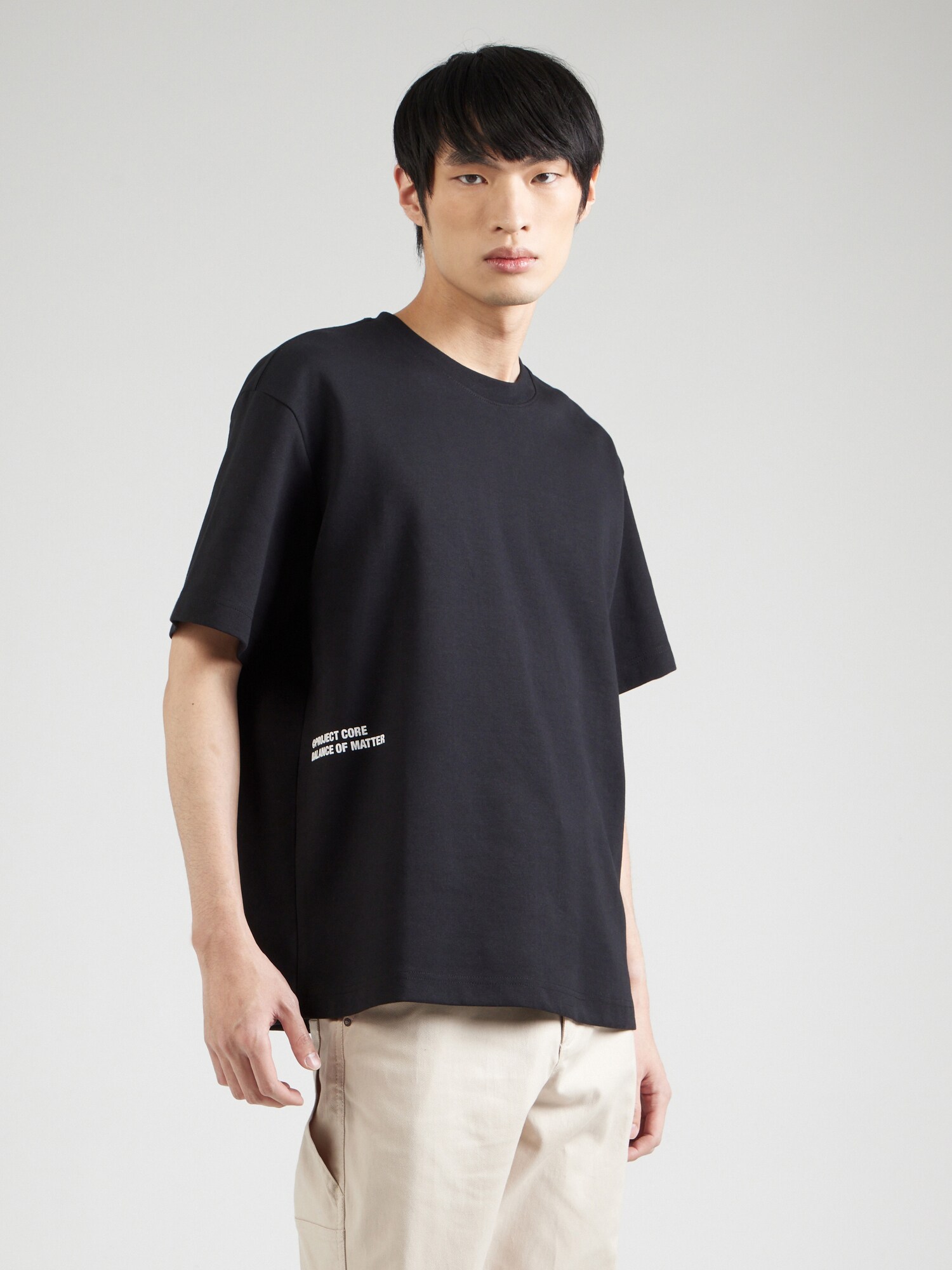 JACK & JONES Póló 'KINETIC'  fekete termék 2. képe