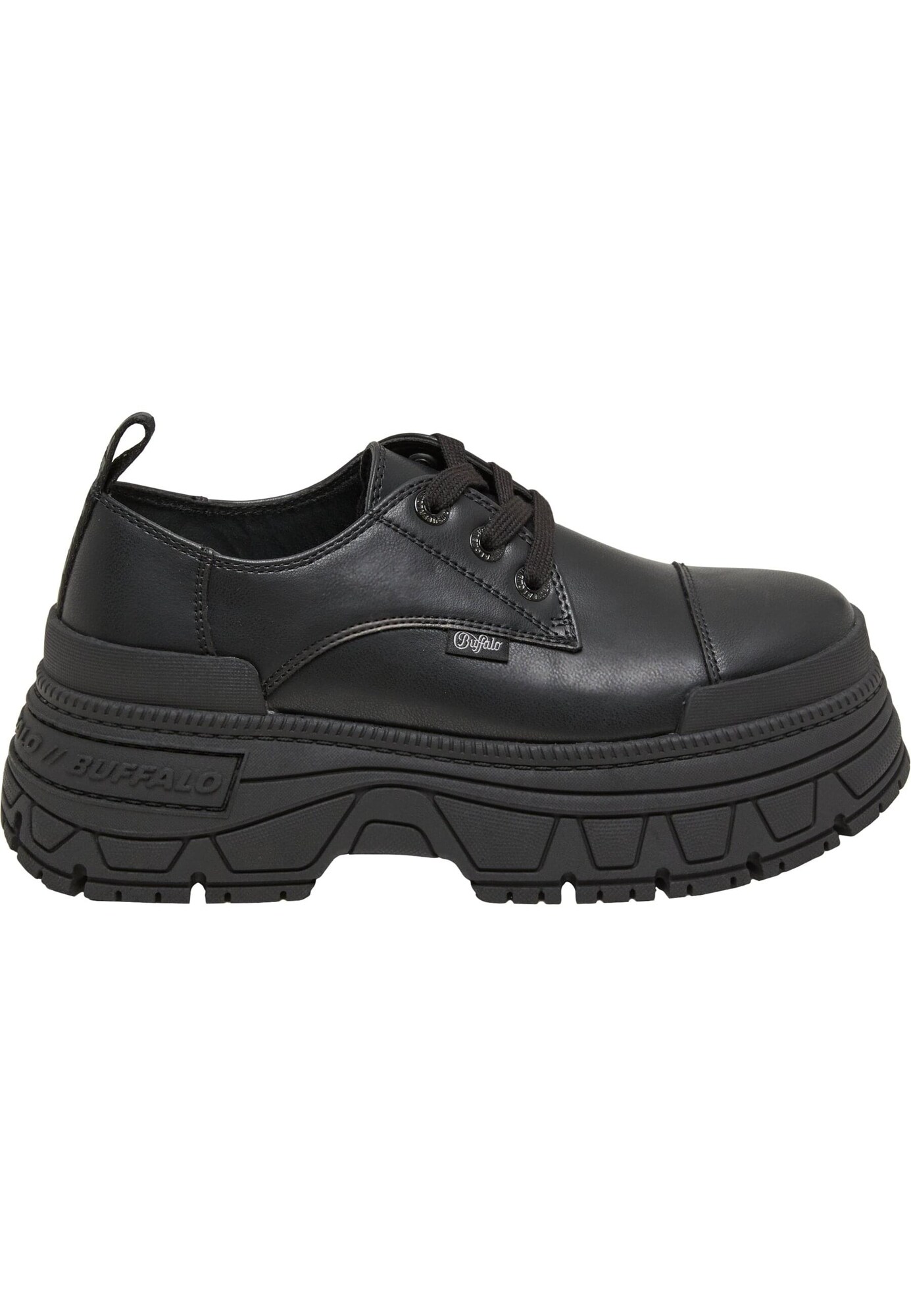 BUFFALO Zapatos con cordón  negro