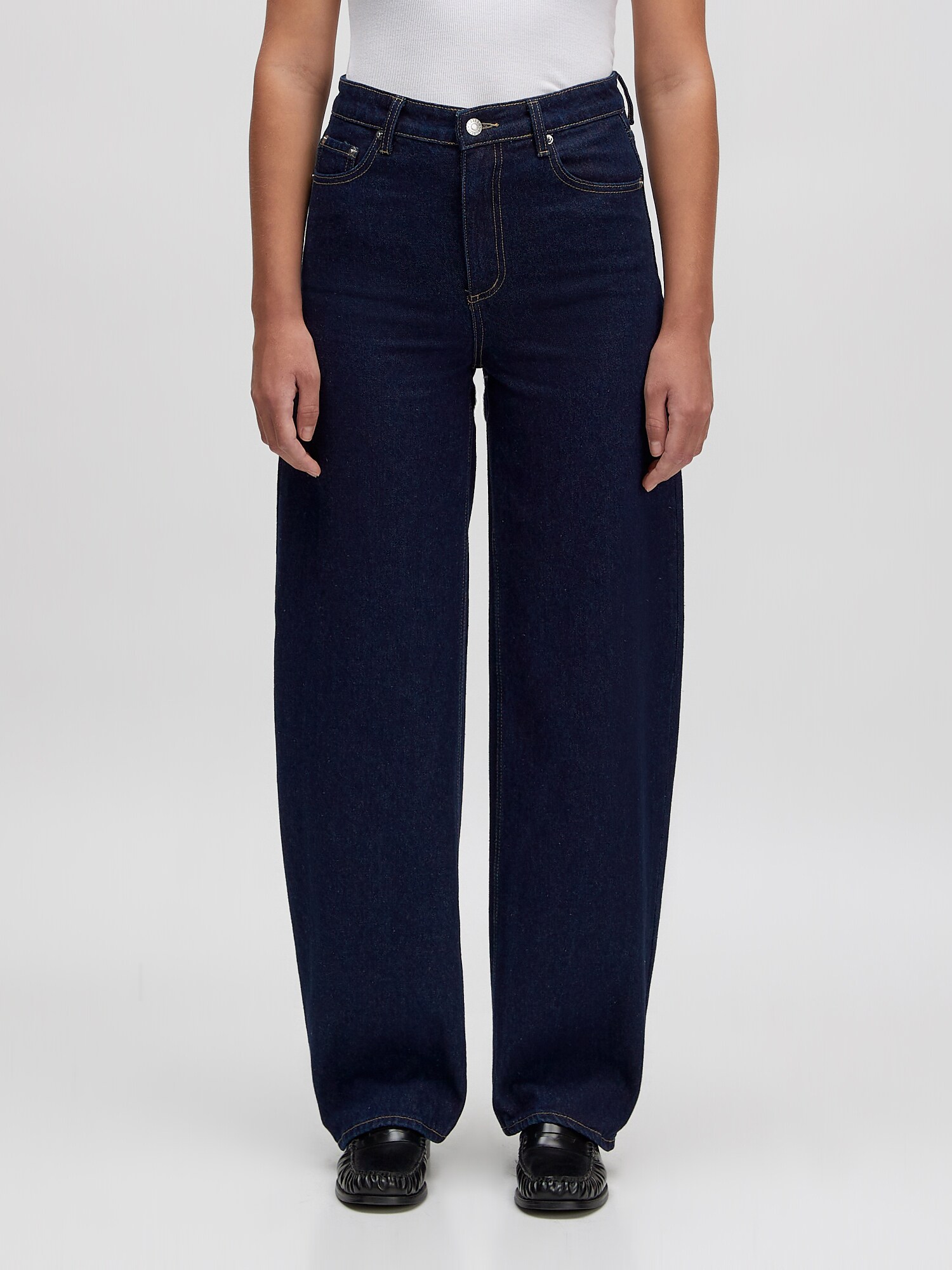 EDITED Džínsy 'Theodora'  modrá denim (obrázok 3)