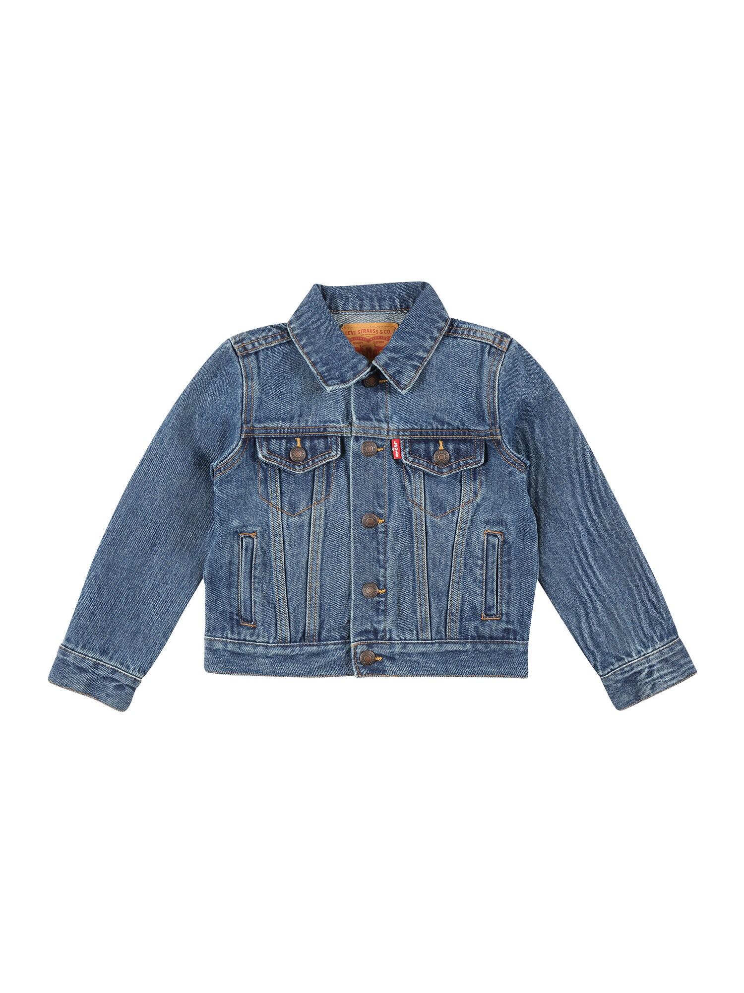 Levi's Kids Prechodná bunda  modrá denim