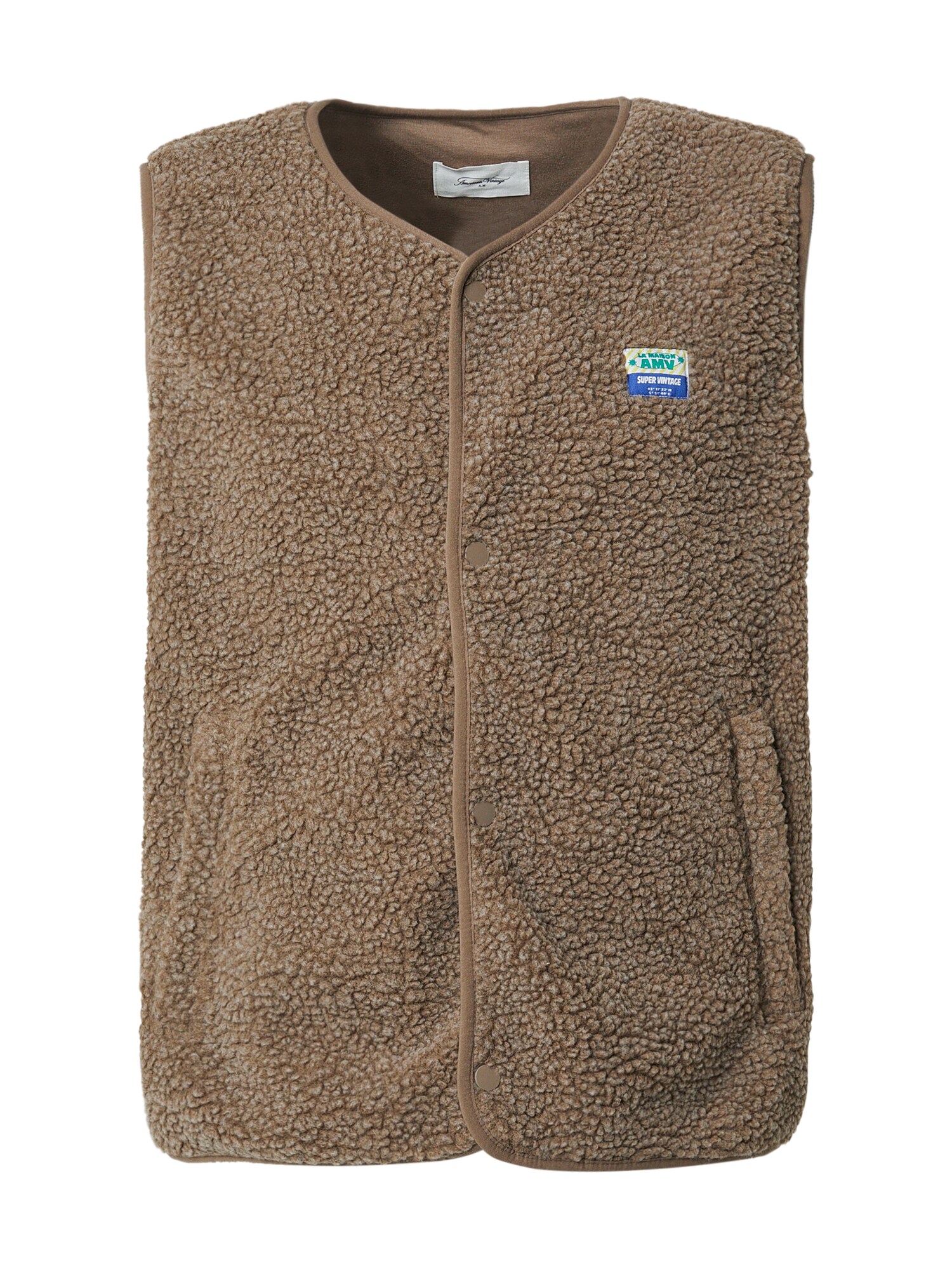 AMERICAN VINTAGE Vestă HOKTOWN  maro deschis