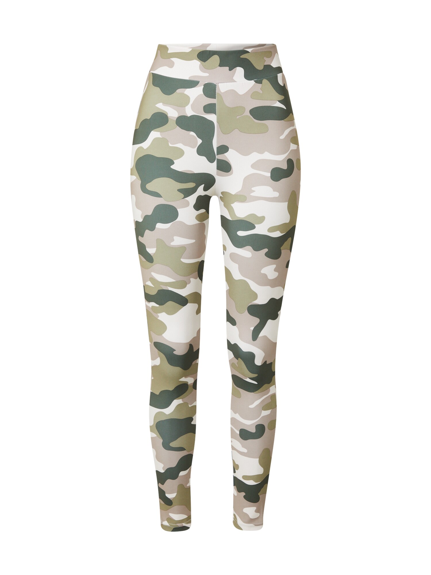 Urban Classics Leggings  testszínű / olíva / sötétzöld / fehér akciós termékkép 1