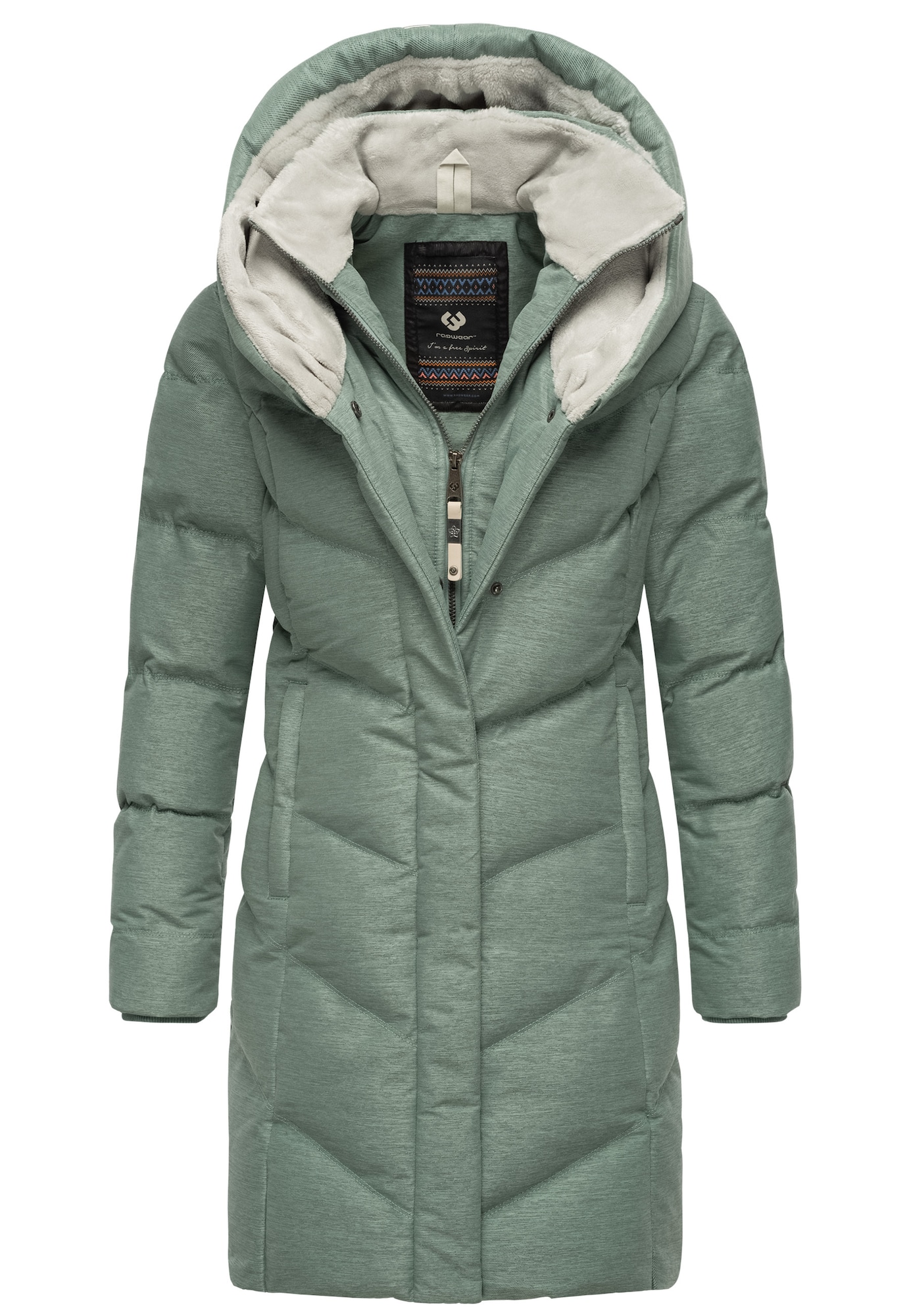 Ragwear Palton funcțională Natalka  verde
