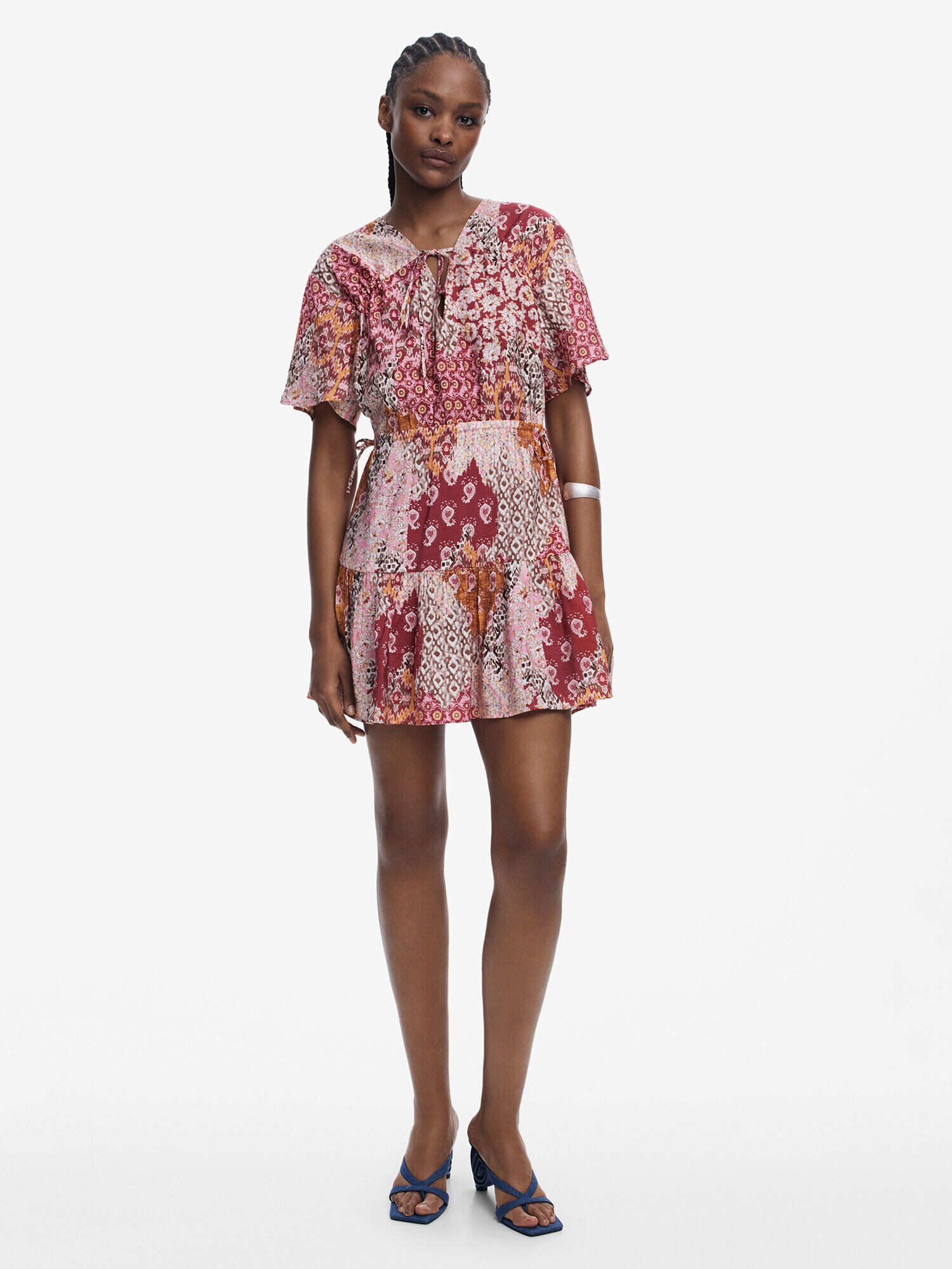 Desigual Ruha  narancs / gránátalma / rozsdavörös / fehér termék 2. képe