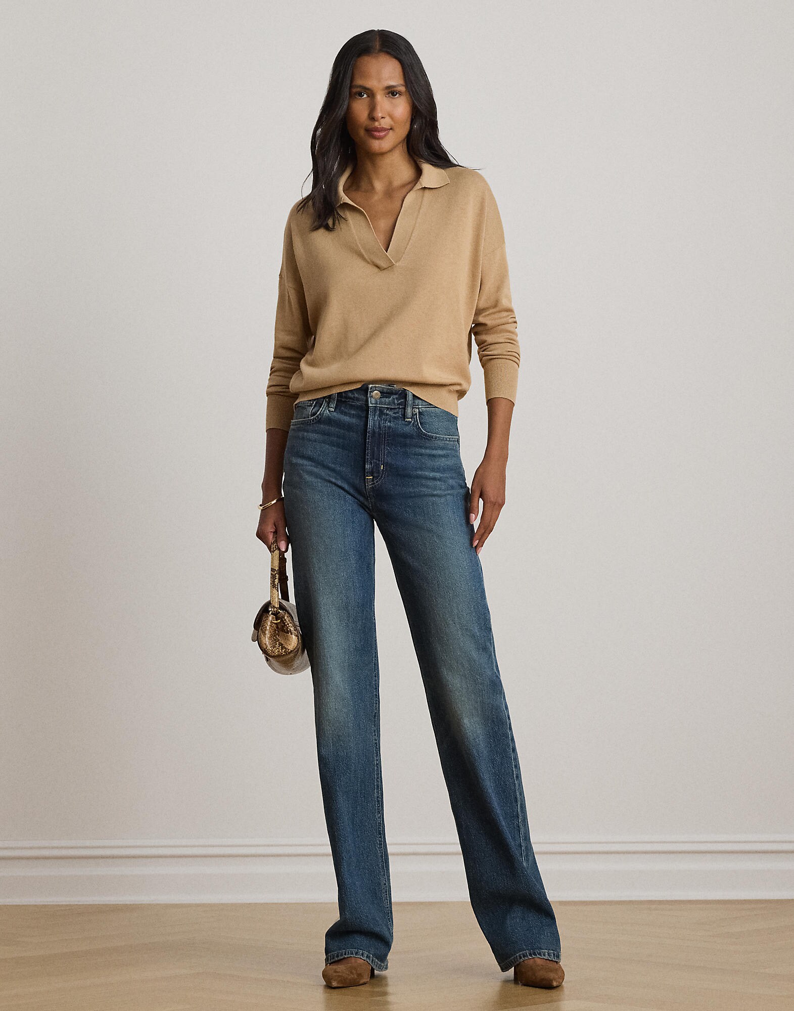 Lauren Ralph Lauren Jersey  beige – imagen 4