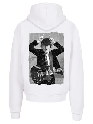 F4NT4STIC Sweatshirt ‘ACDC ‘ Grijs / Zwart / Wit