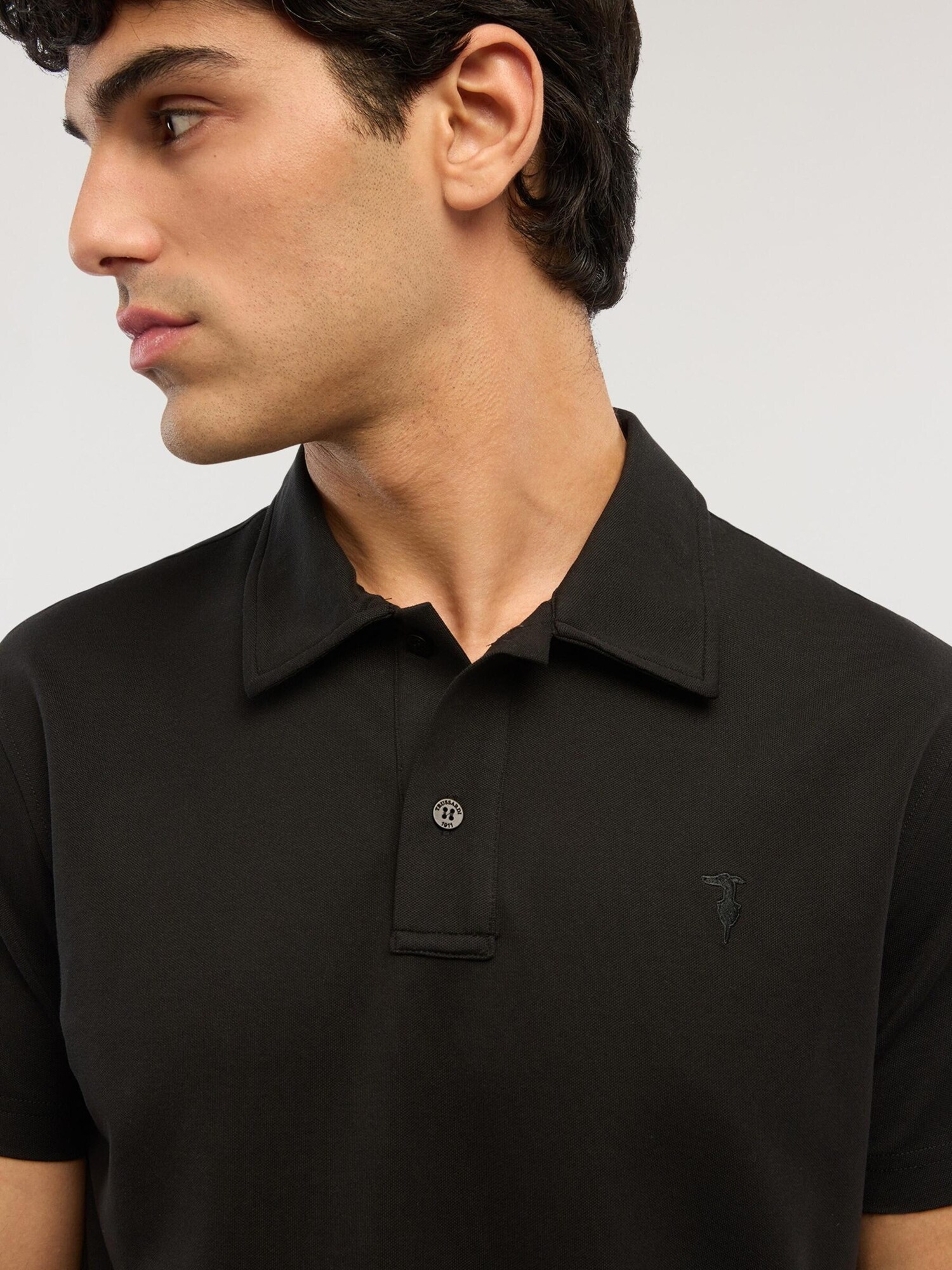 Trussardi Camiseta de fútbol  negro – imagen 8