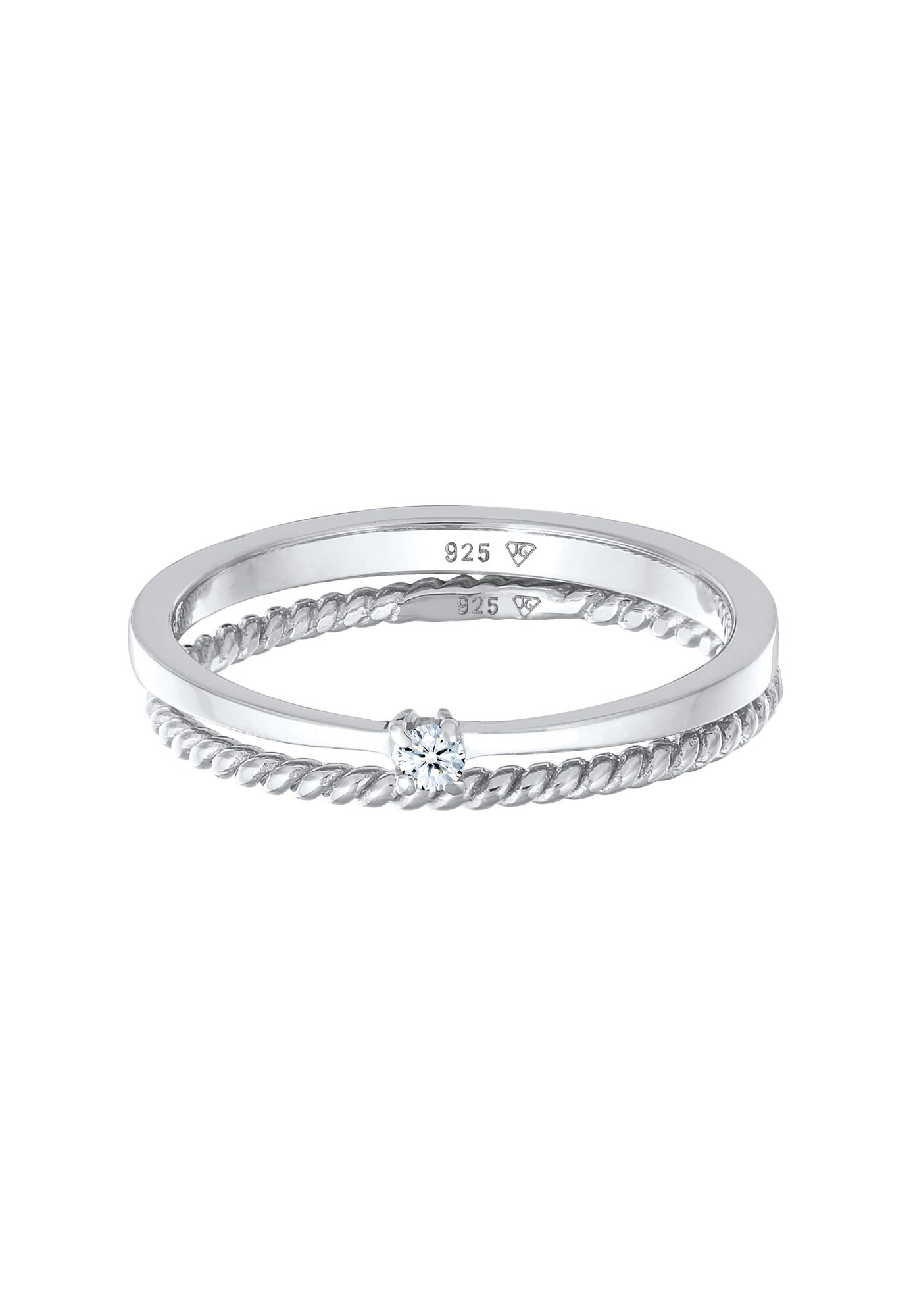 Elli Diamonds Ring Zilver
