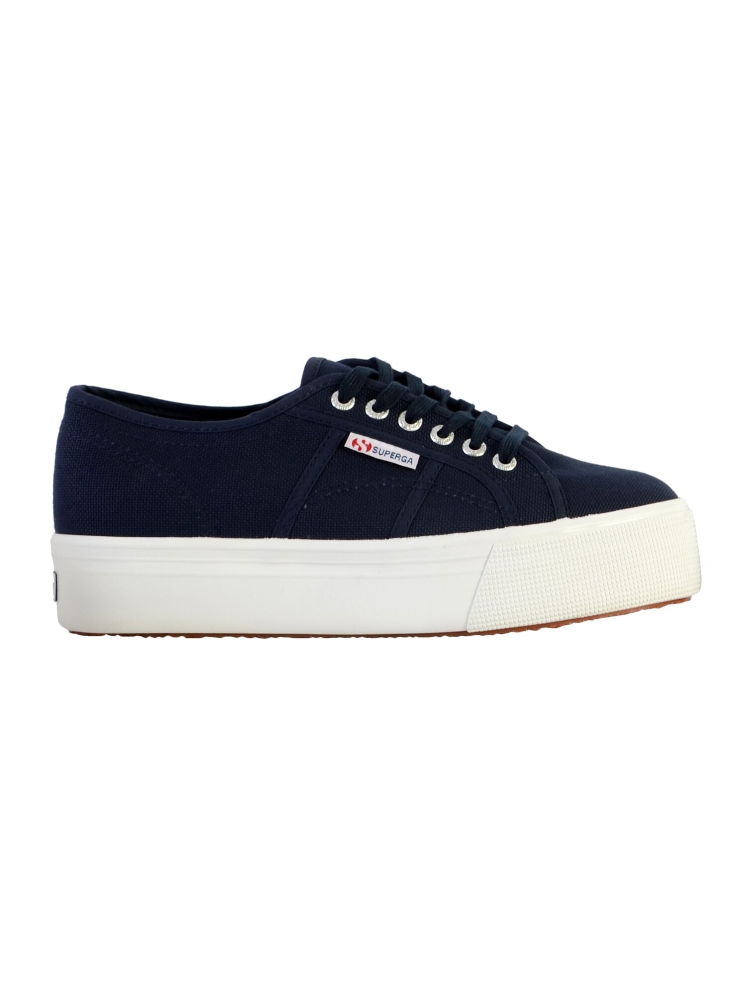 SUPERGA Calzado deportivo con cordones azul – imagen 2
