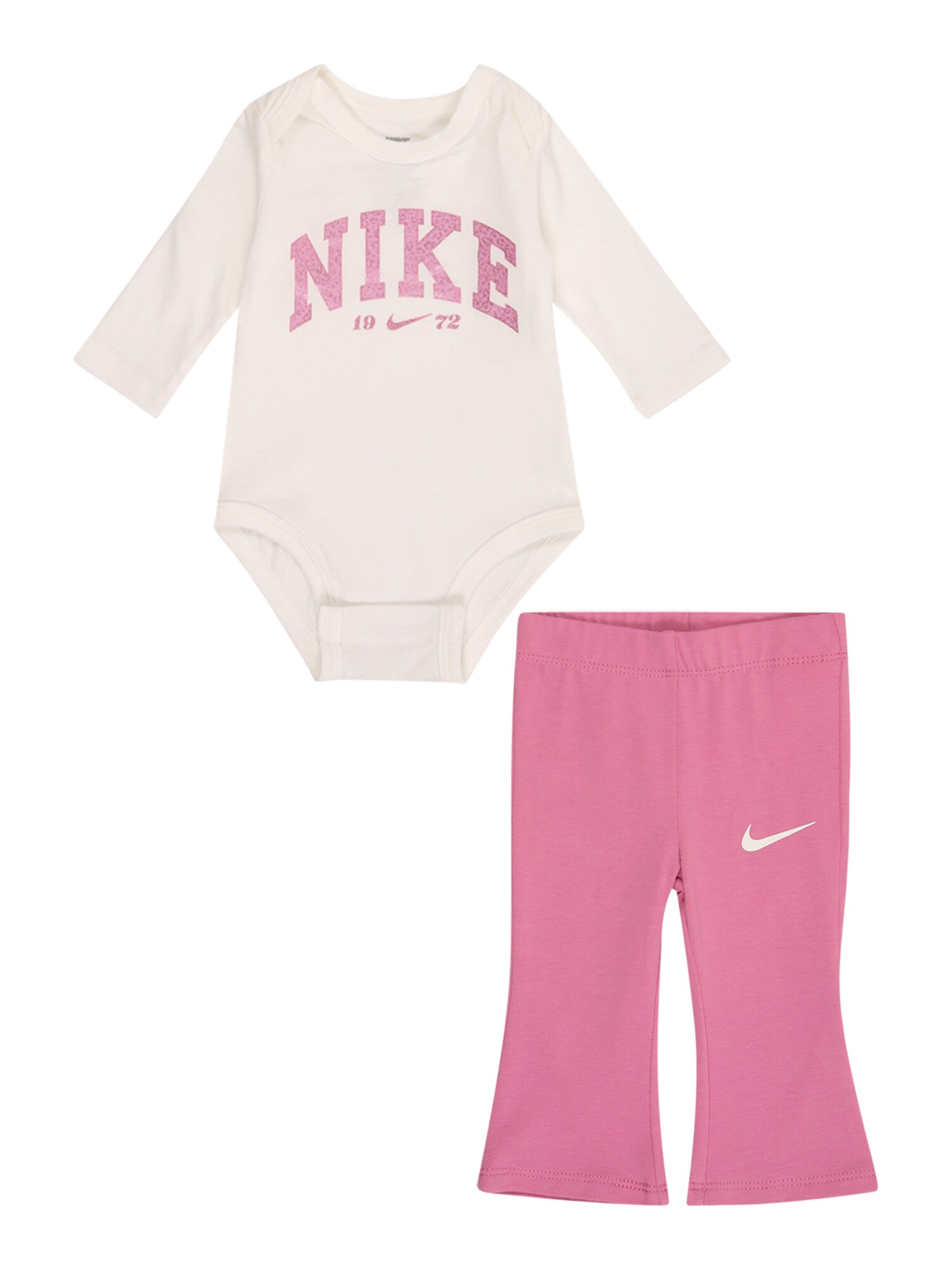 Nike Sportswear Set SWOOSH SPIRIT  roz eozină / alb
