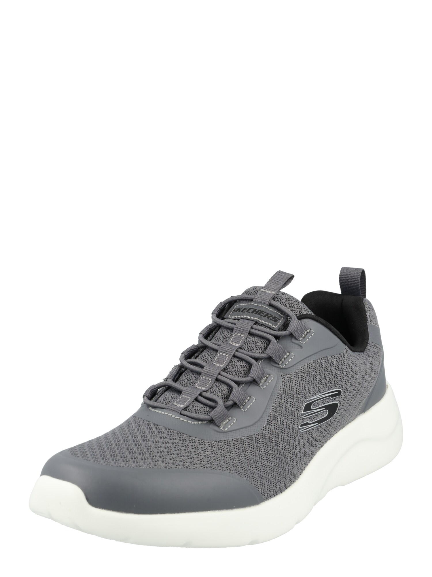 SKECHERS Nízke tenisky 'Dynamight'  tmavosivá / čierna