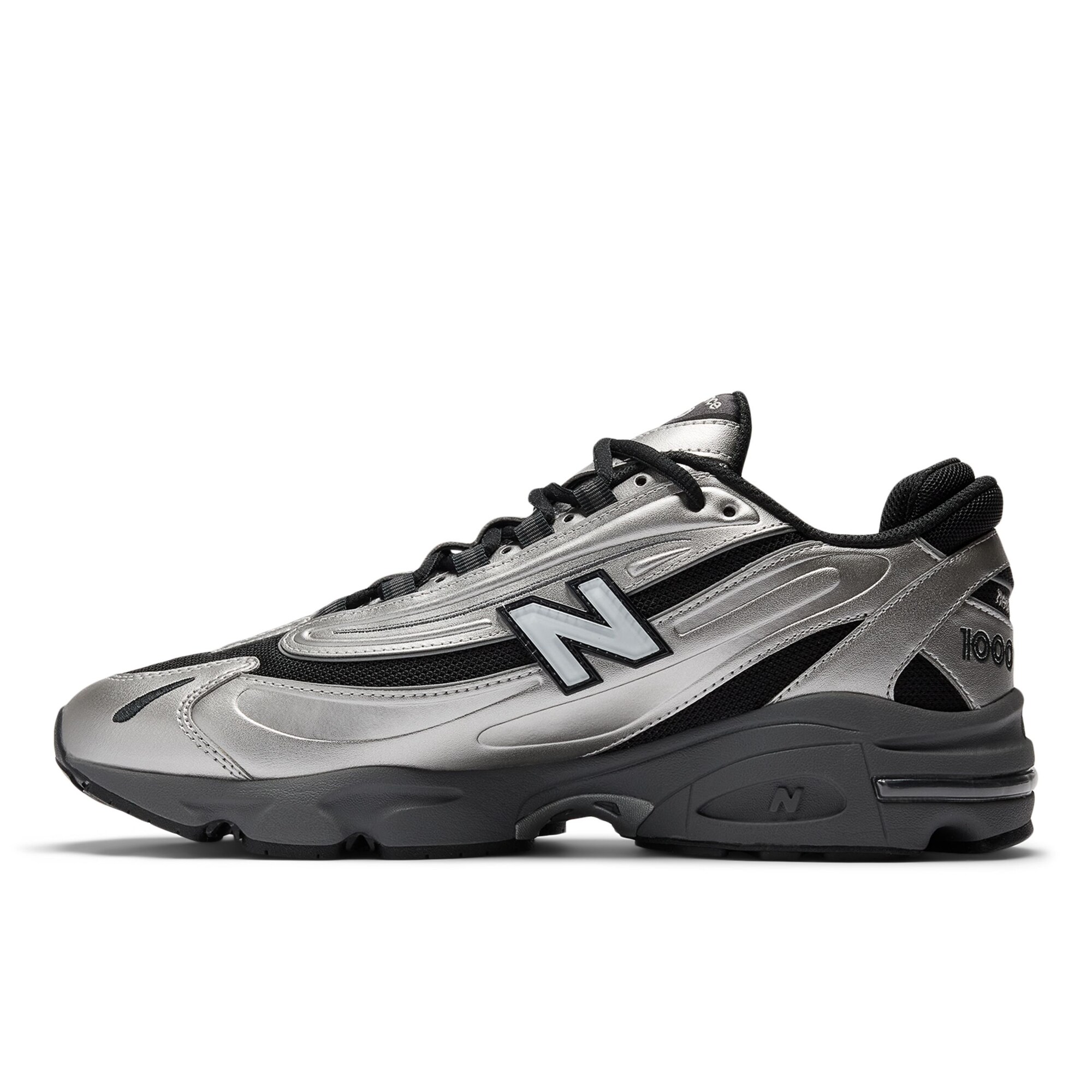 New balance Zapatillas deportivas bajas '1000'  negro / plata – imagen 4