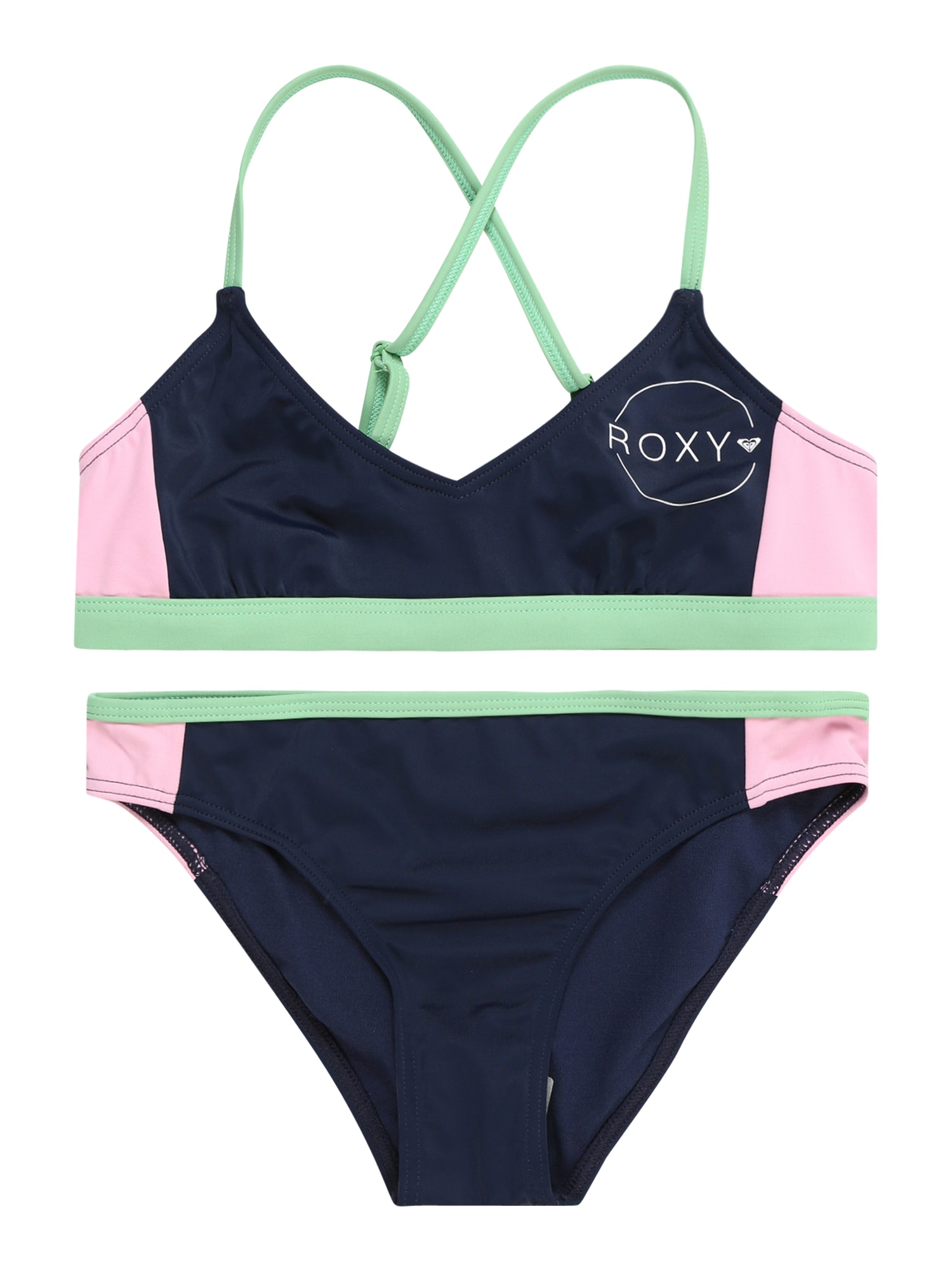 ROXY Bikini 'ILACABO ACTIVE'  temno modra / meta / svetlo roza