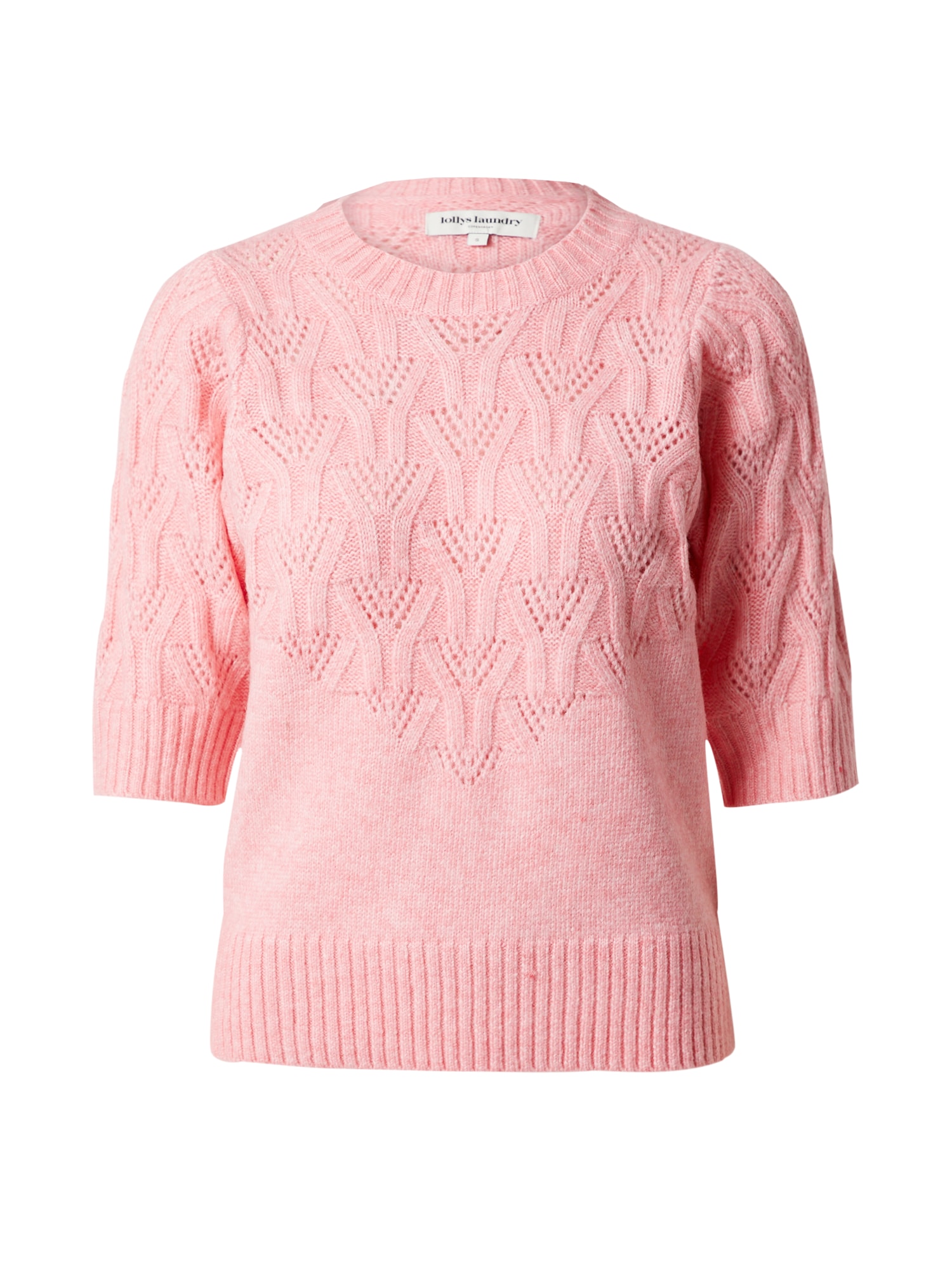 Lollys Laundry Megztinis 'Mala' ryškiai rožinė spalva