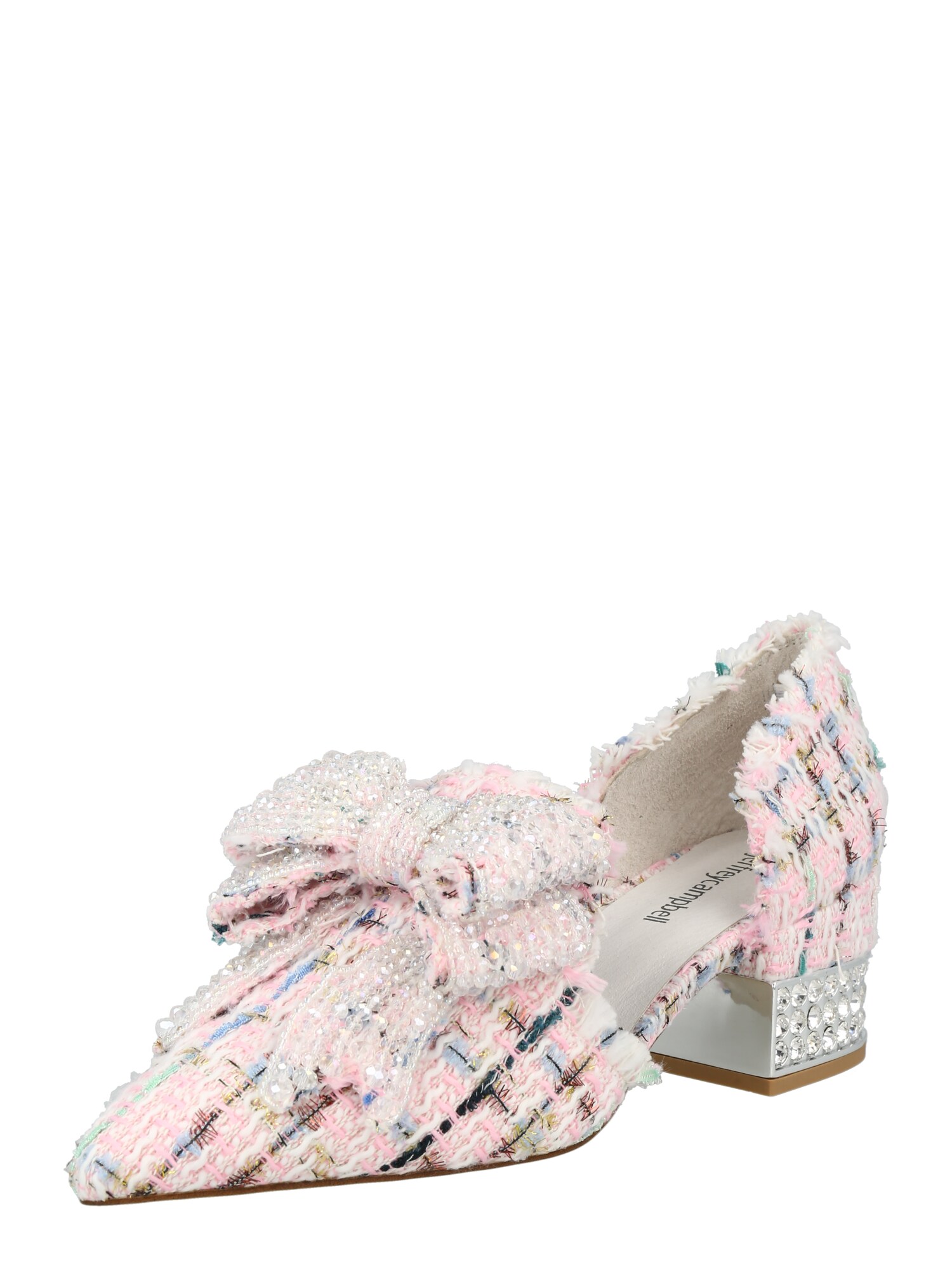 Jeffrey Campbell Sapatos de salto 'VALENTI'  creme / azul céu / ouro / cor-de-rosa