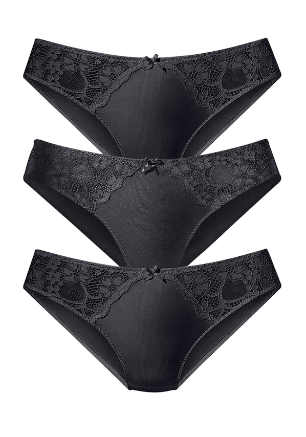 PETITE FLEUR, Slip, fekete, 1 kép a 2 közül