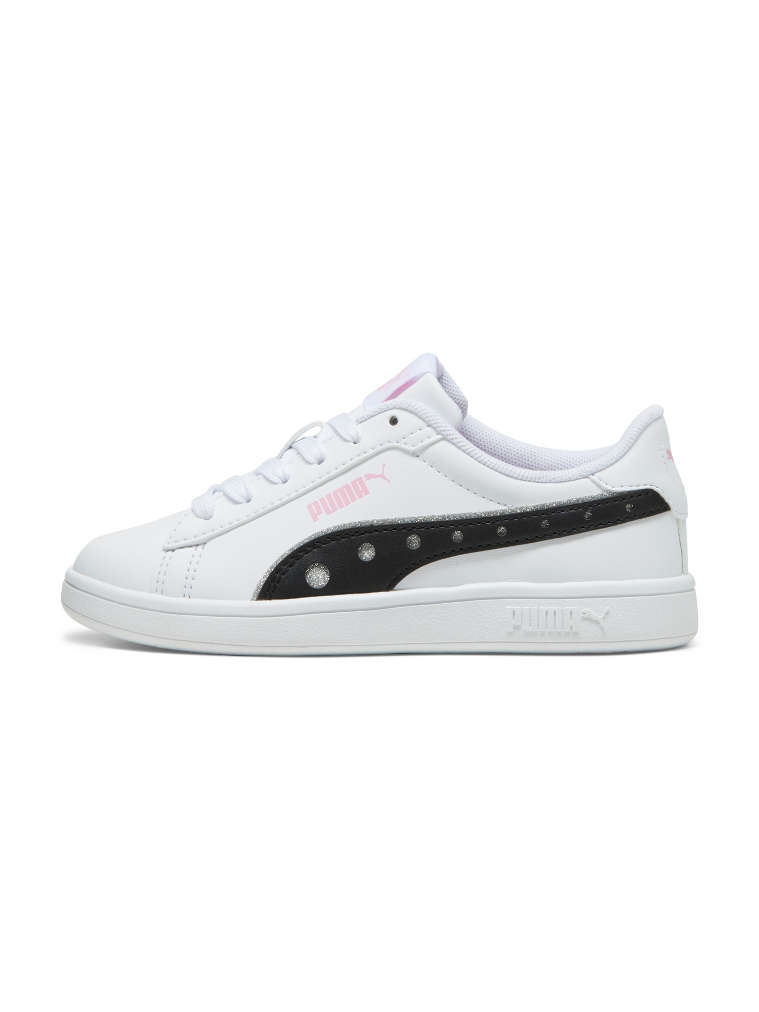 PUMA Sneaker 'Smash 3.0 Dance Party'  roz / negru / argintiu / alb