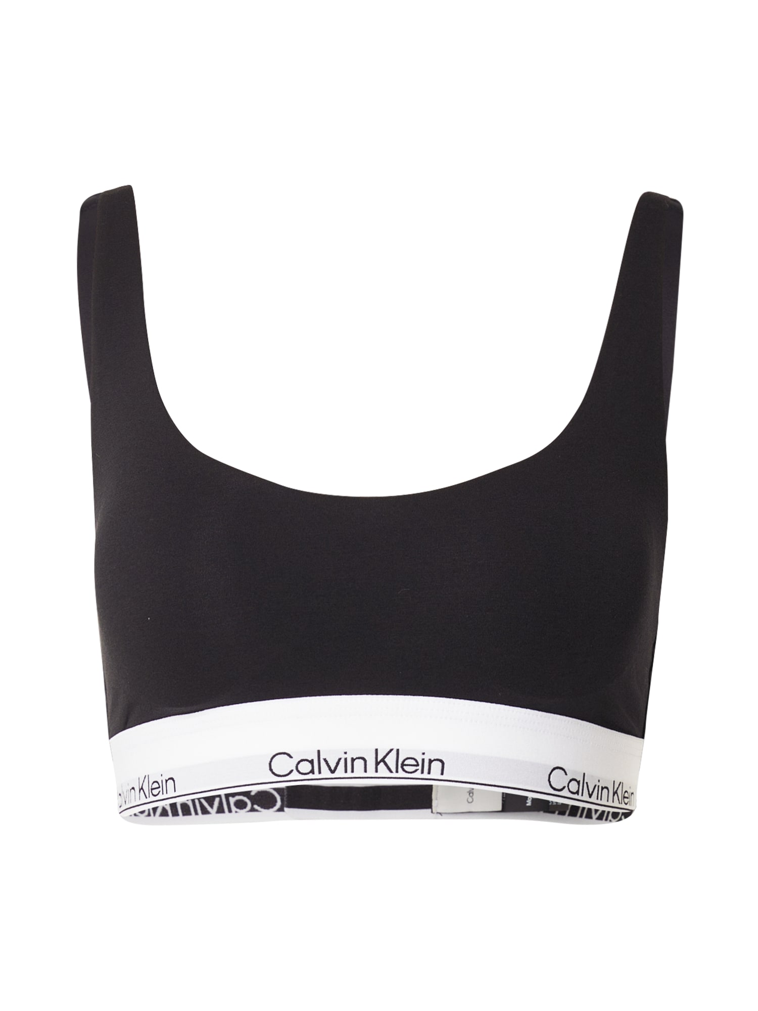 Calvin Klein Underwear Sutien  negru / alb