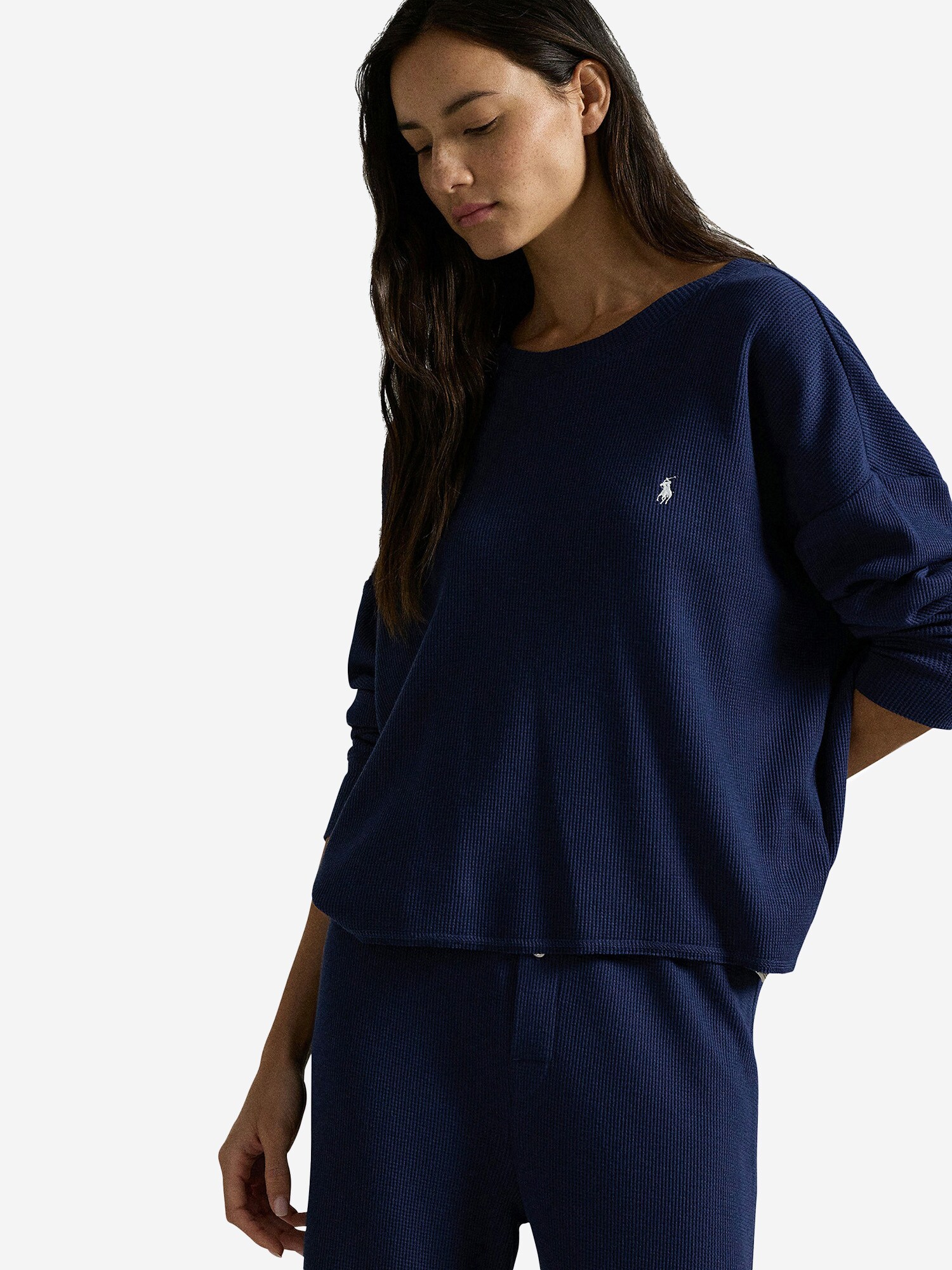 Thumbnail - Polo Ralph Lauren Pyjama Club Waffle