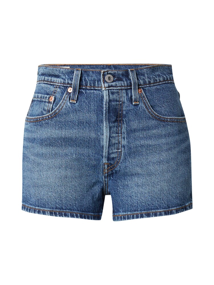 LEVI'S Farmer '501 Original Short' Női kék , Méret 28