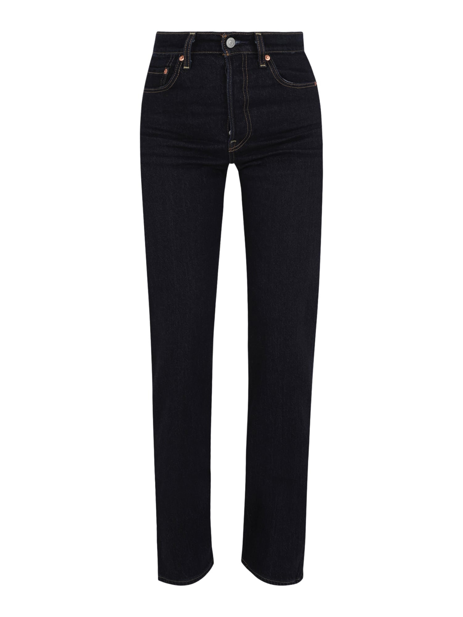 LEVIS ® Jeans Ribcage Full Length  albastru închis