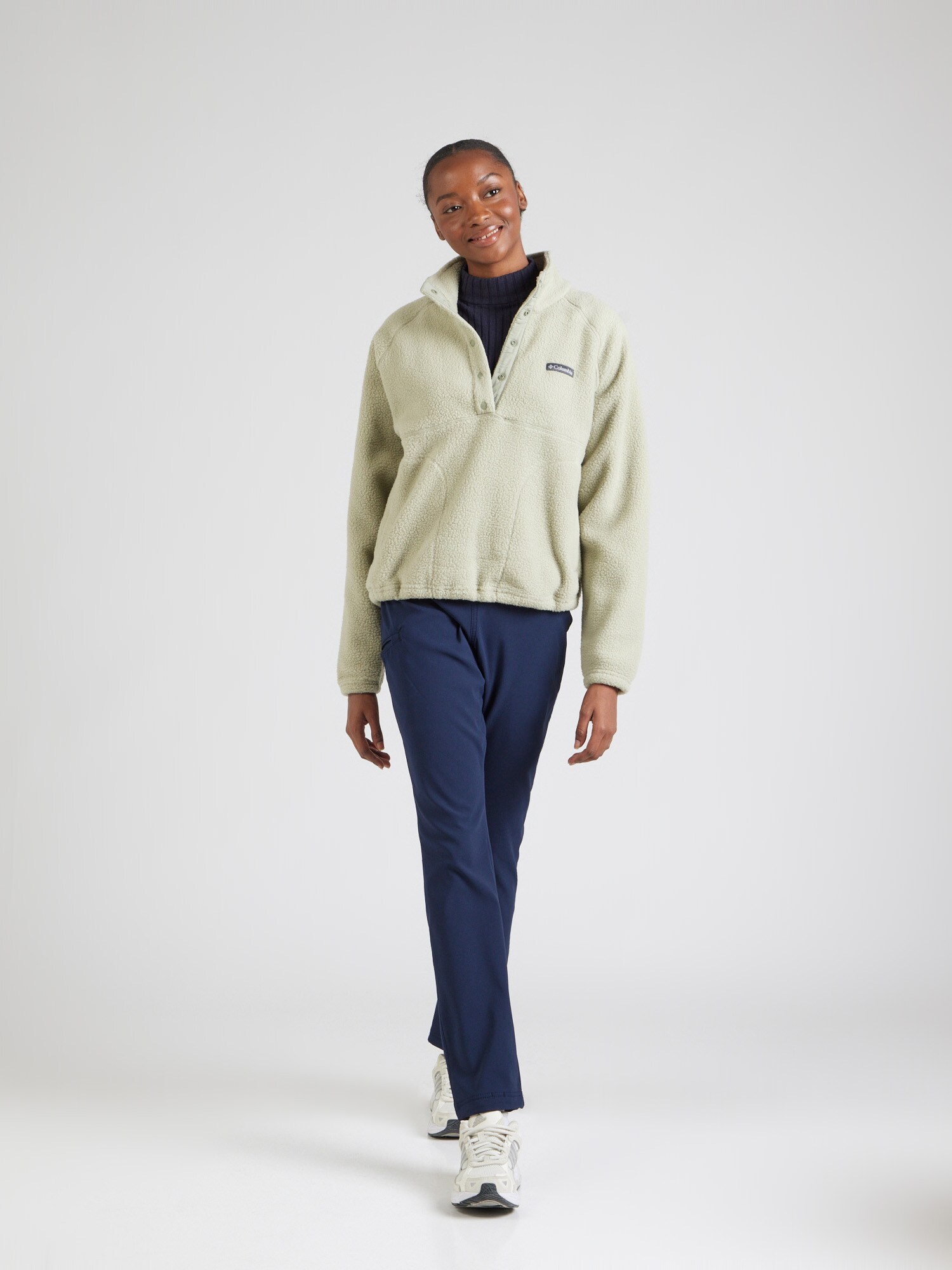 COLUMBIA Jersey deportivo 'Jasper Ridge'  verde pastel – imagen 4