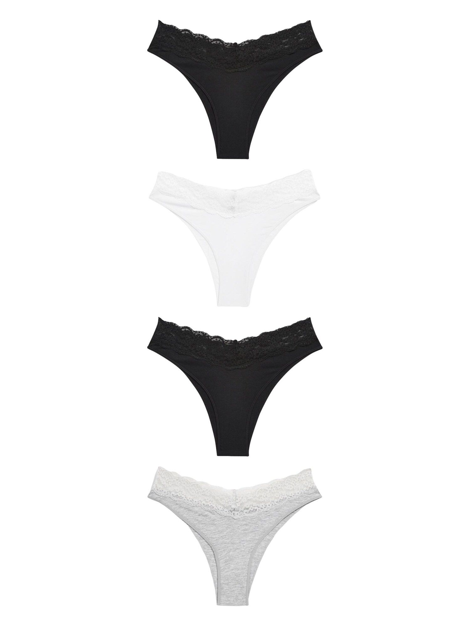 Next Slip  gri / negru / alb