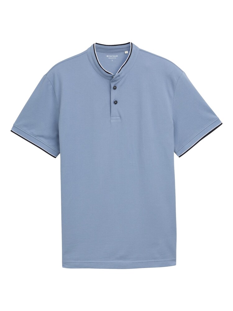 TOM TAILOR Poloshirt Herren Größe M blau / schwarz