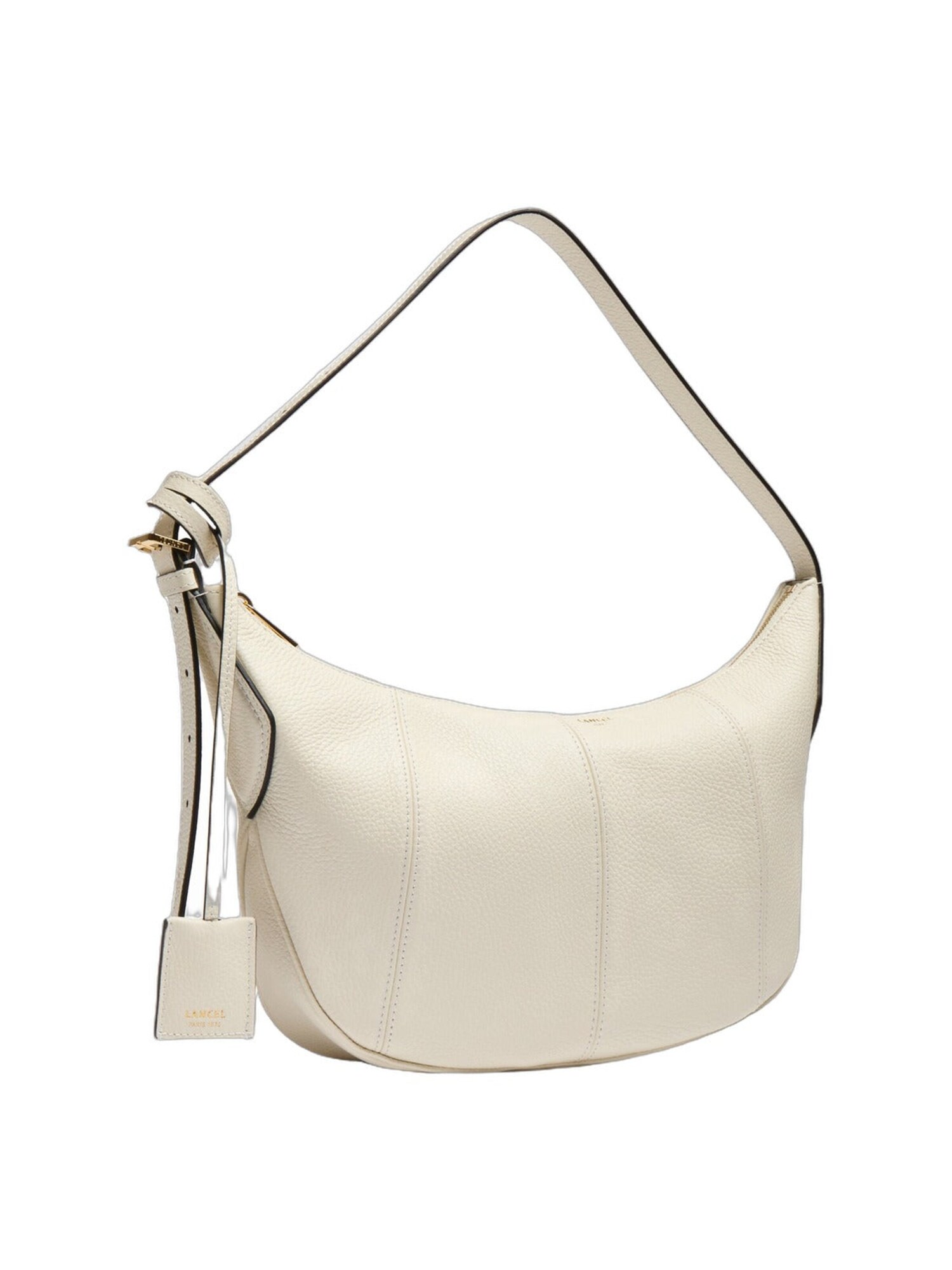 Lancel Bolso de hombro 'Lancel Sac Bandoulière Victoire Neige Femme'  blanco – imagen 3