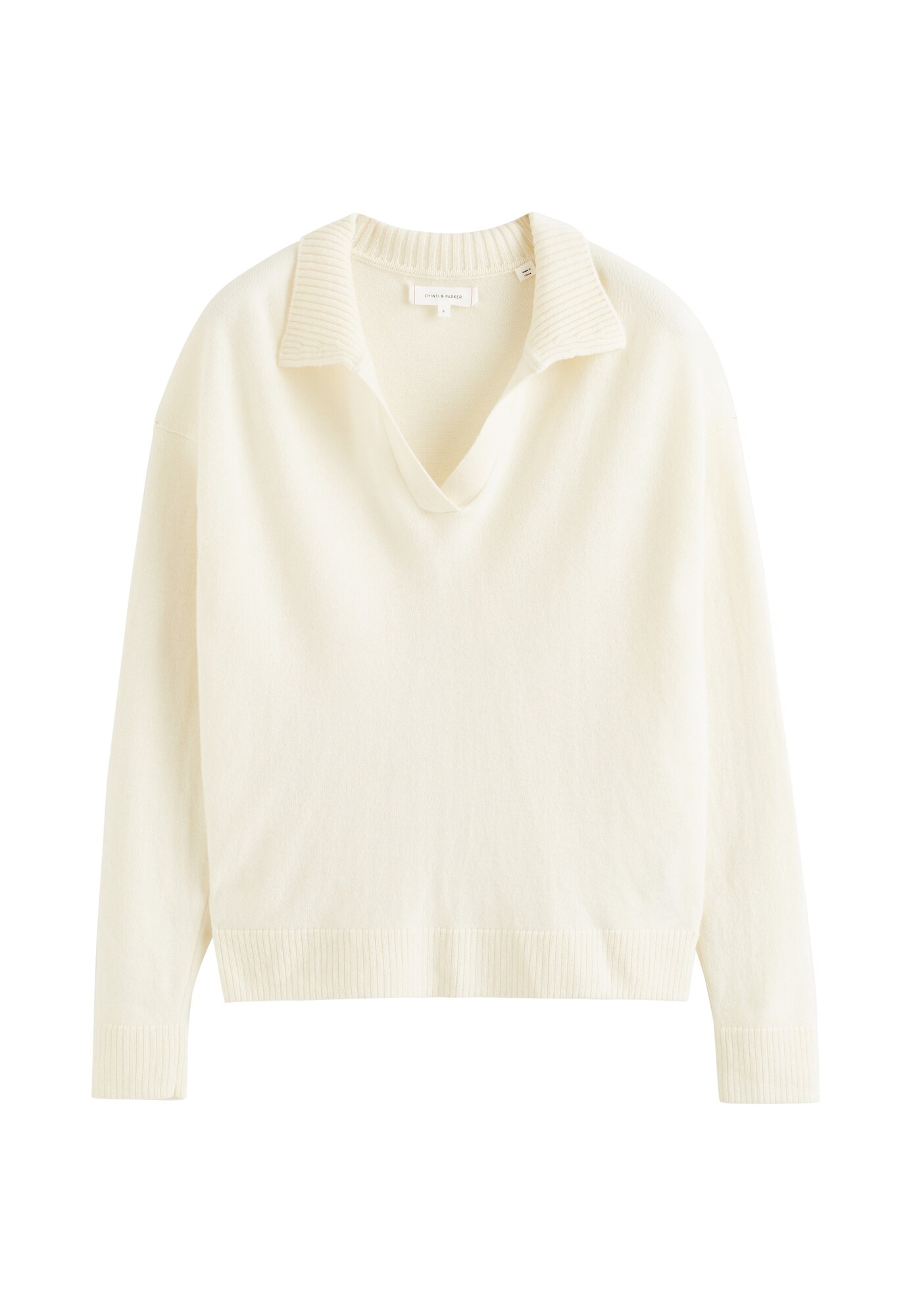 Chinti &amp; Parker Jersey 'Basics'  crema