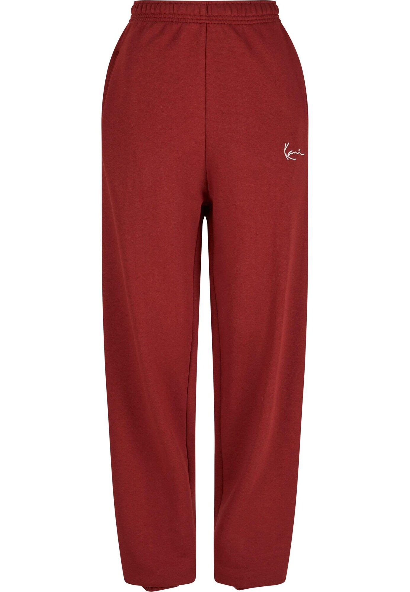 Karl Kani Pantaloni  roşu închis / alb