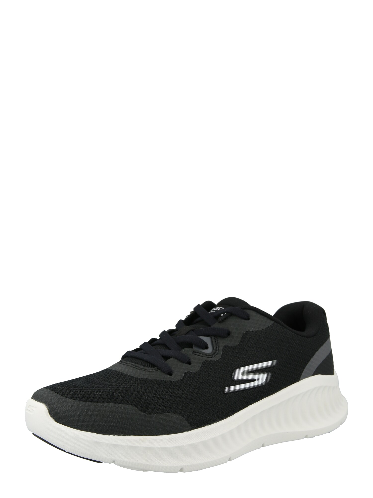 SKECHERS Pantofi sport GO WALK NOW - VILIGENT  negru / alb