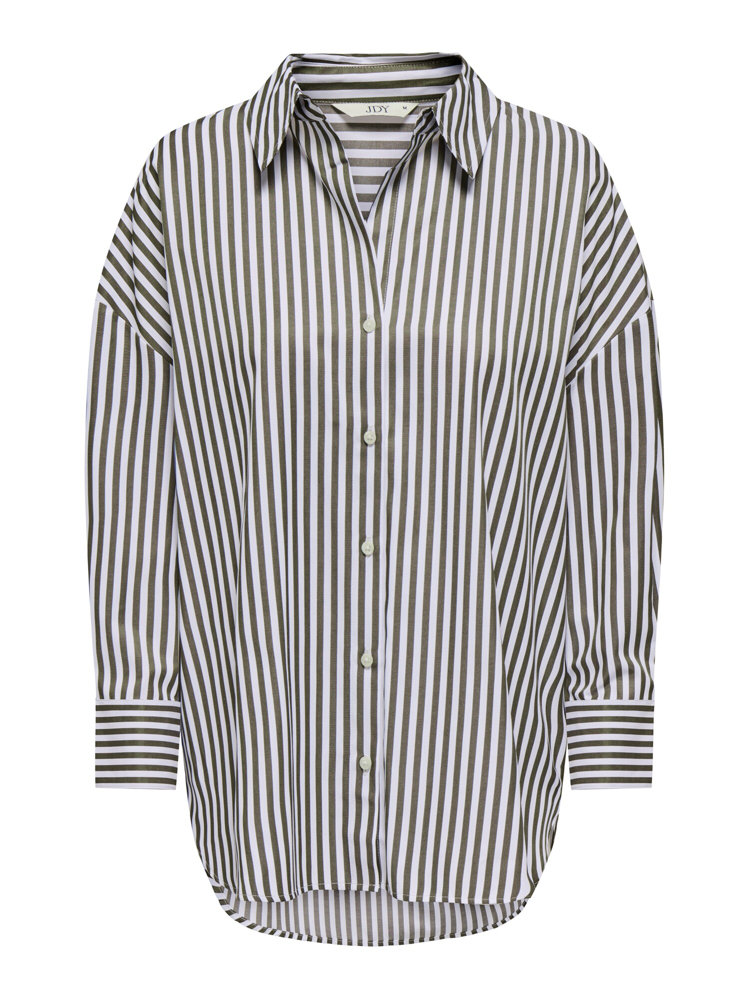 JDY Bluza 'JDYVESPER' maslinasta / bijela