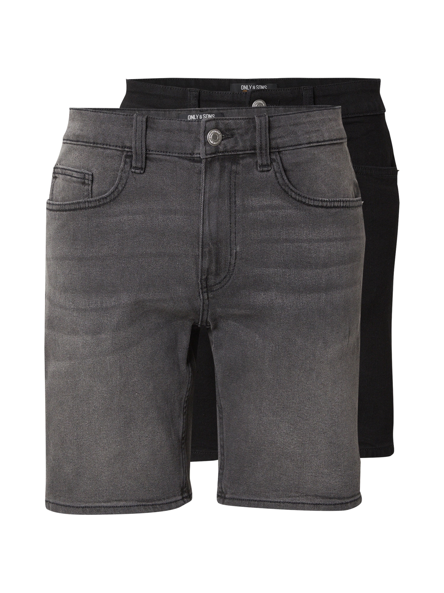 Only & Sons Farmer 'ONSWEFT'  szürke farmer / fekete akciós termékkép 1