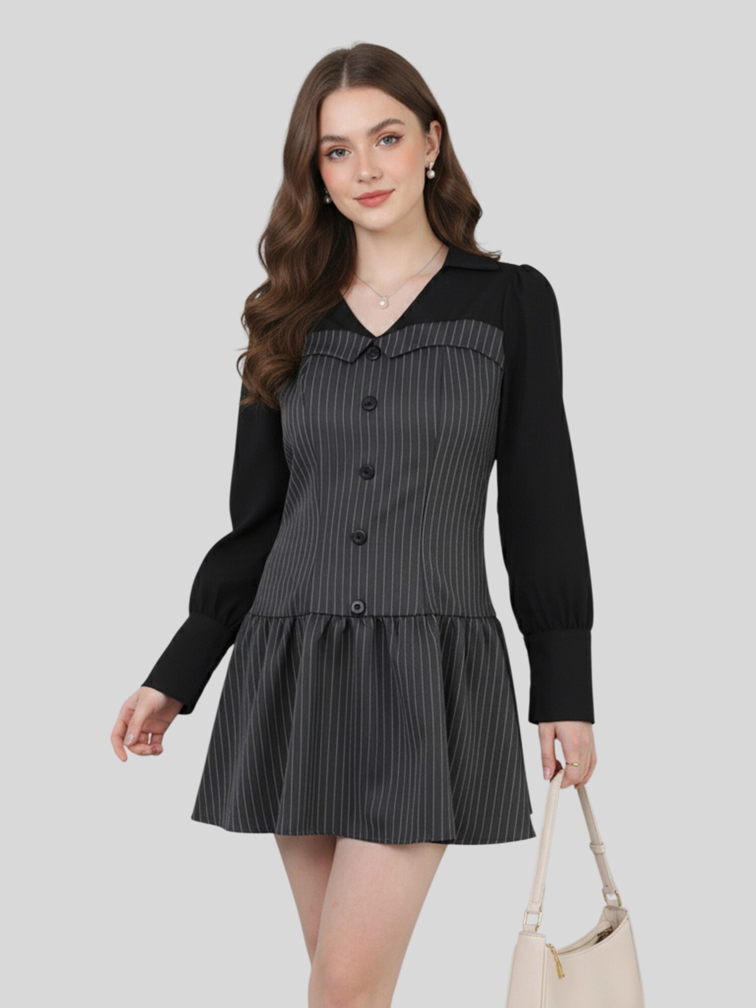 LapaPlus Vestido 'Women Dress'  gris oscuro