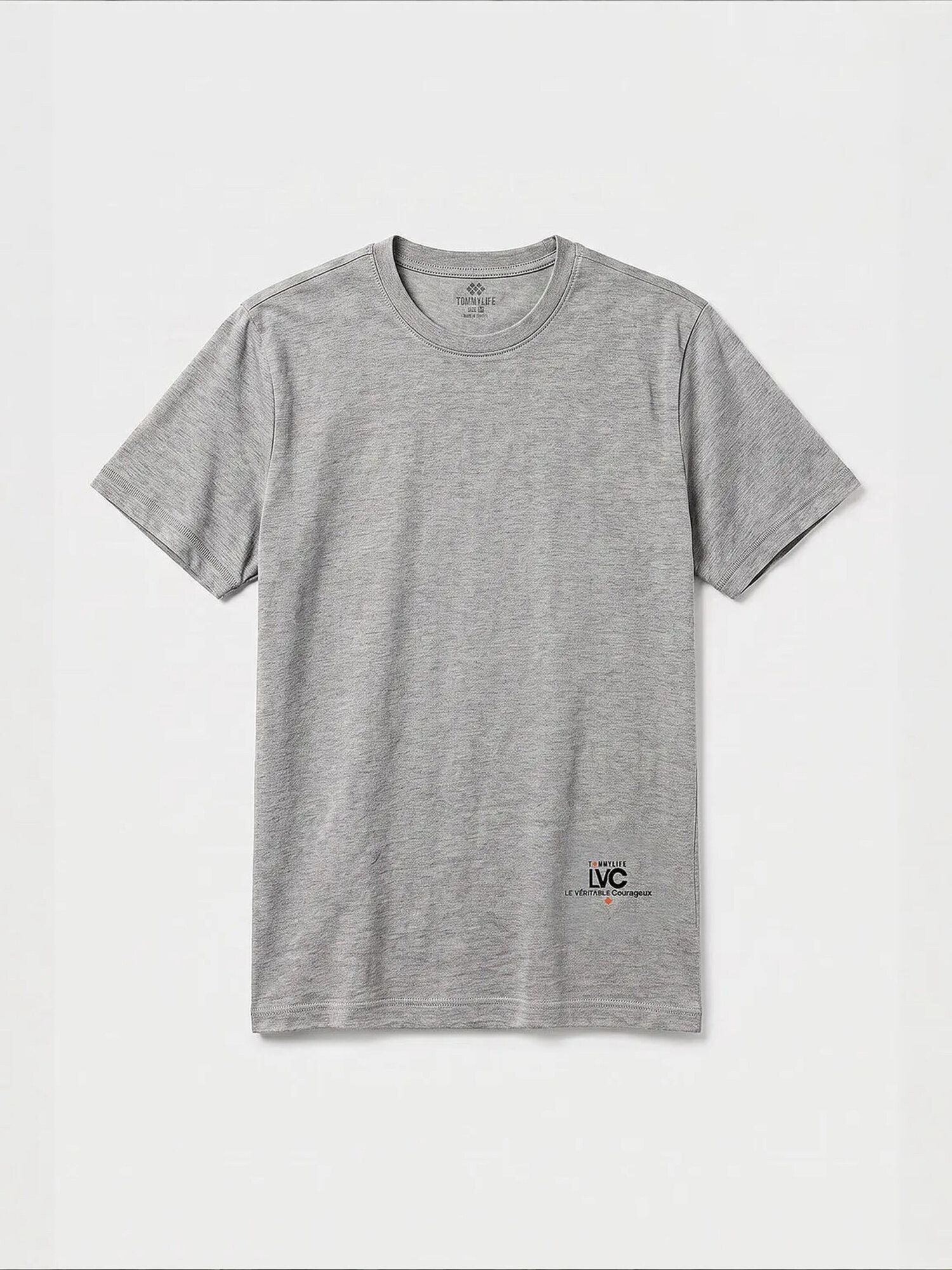 Tommy Life Majica 'T-Shirts' svijetlosiva