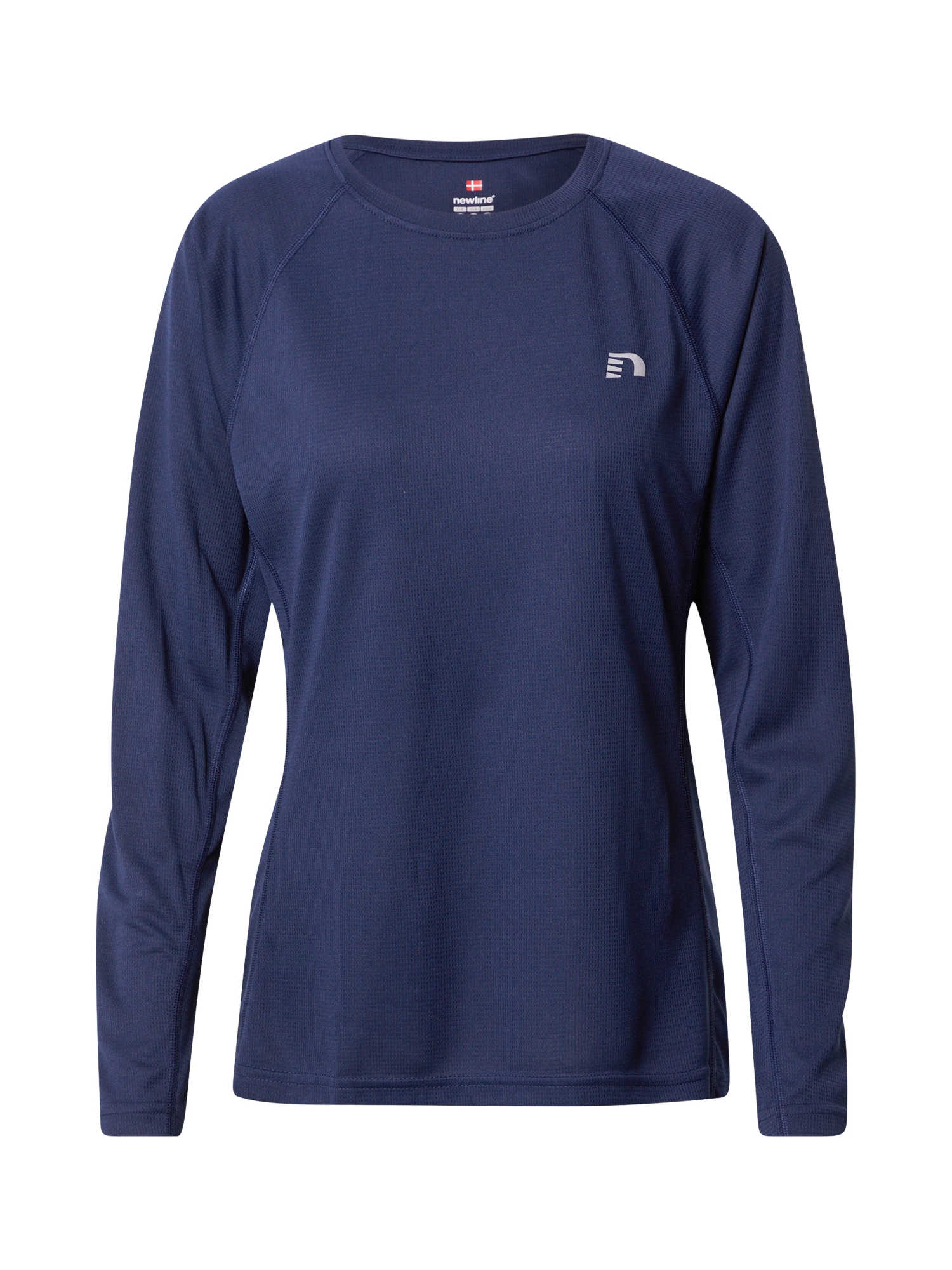 Newline Sportiniai marškinėliai tamsiai mėlyna / šviesiai pilka