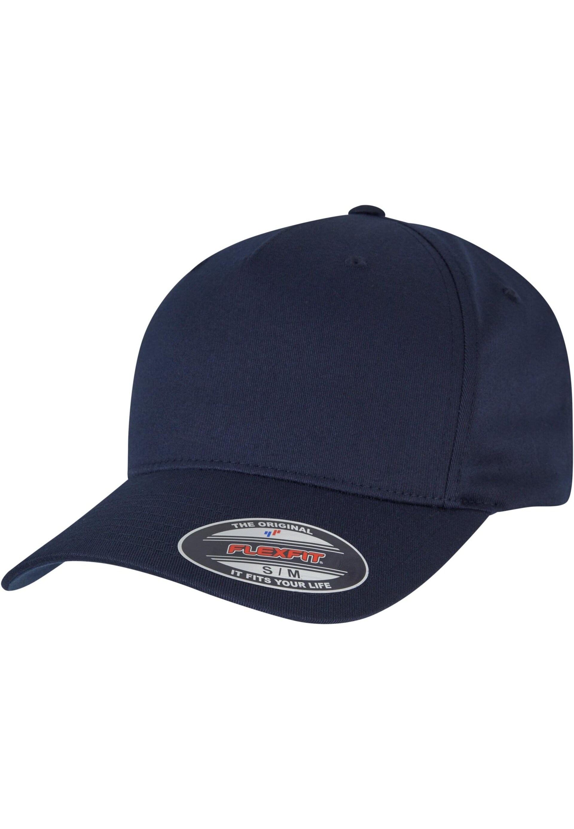 Flexfit Keps 5 Panel Greyish Navy Stretch Fit herr – bild 2
